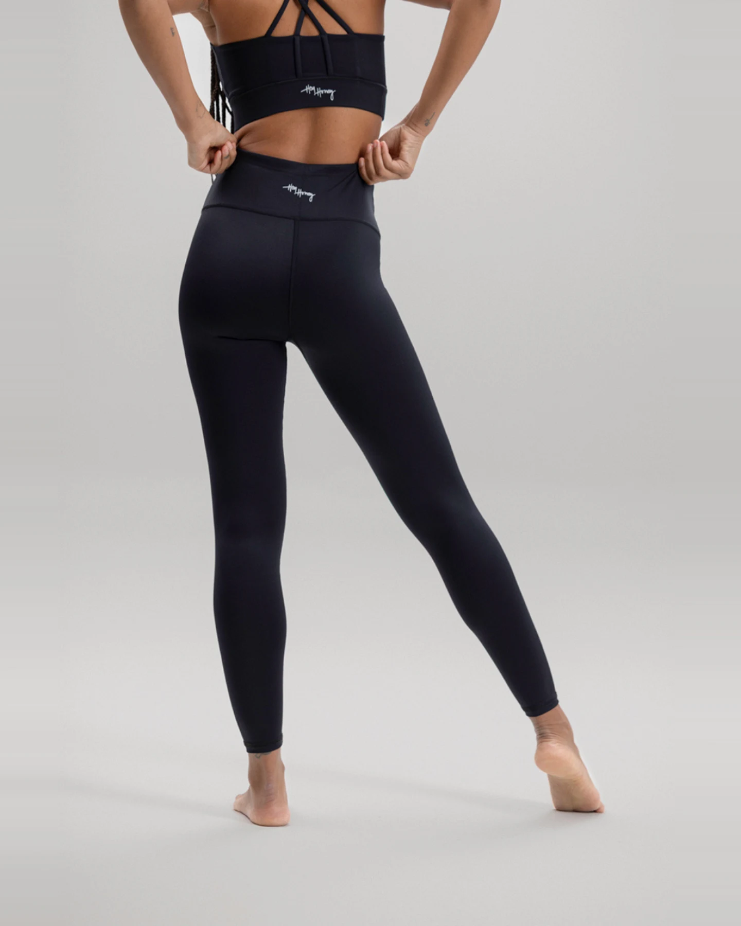 Hey Honey Cropped Leggings Black – Ansicht 6