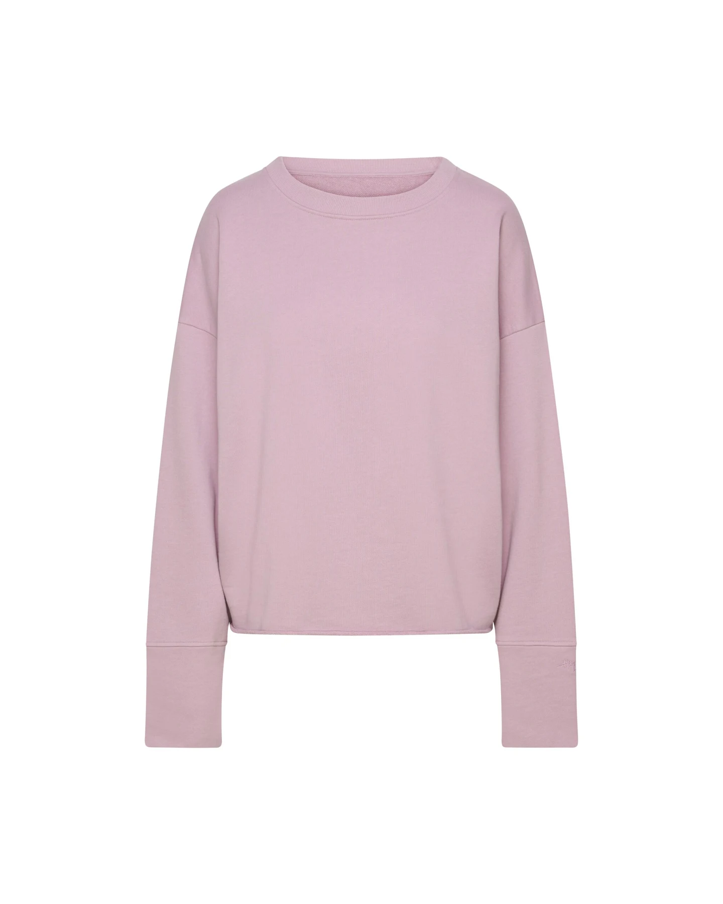 Hey Honey Open Edge Sweater Mauve – Ansicht 10