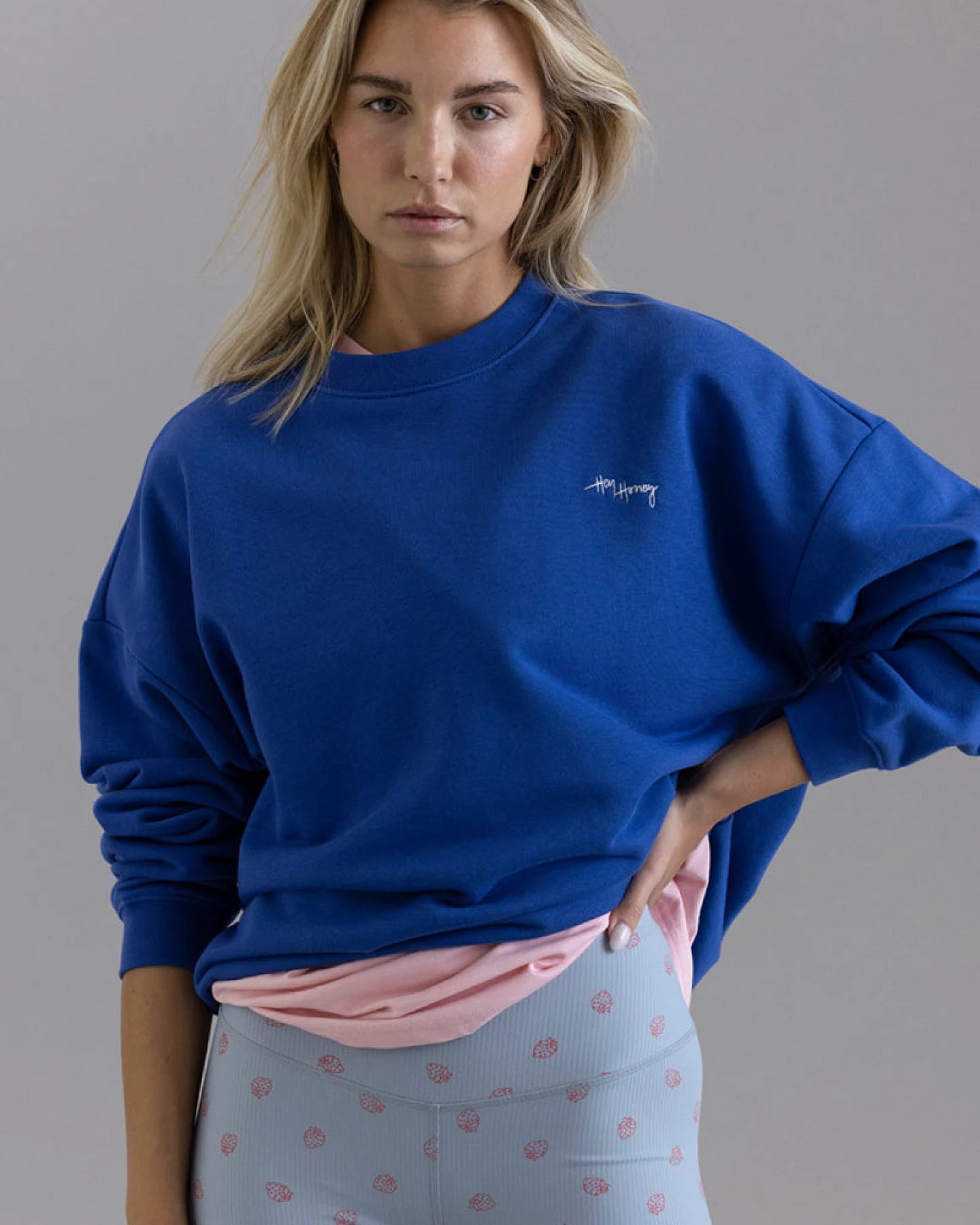 Hey Honey Sweater - Royal Blue – Ansicht 6