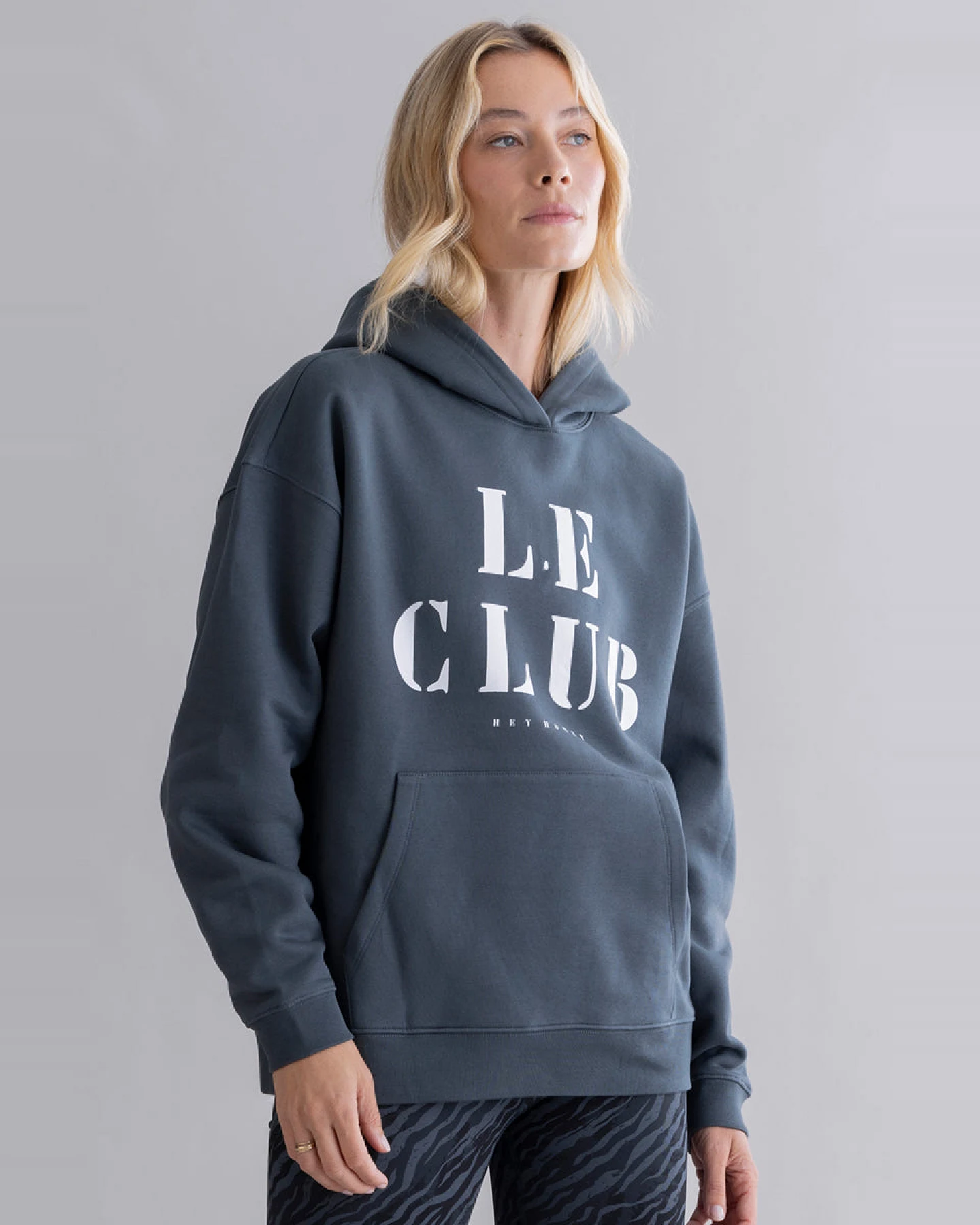 Hey Honey Hoodie Teal "Le Club" – Ansicht 5