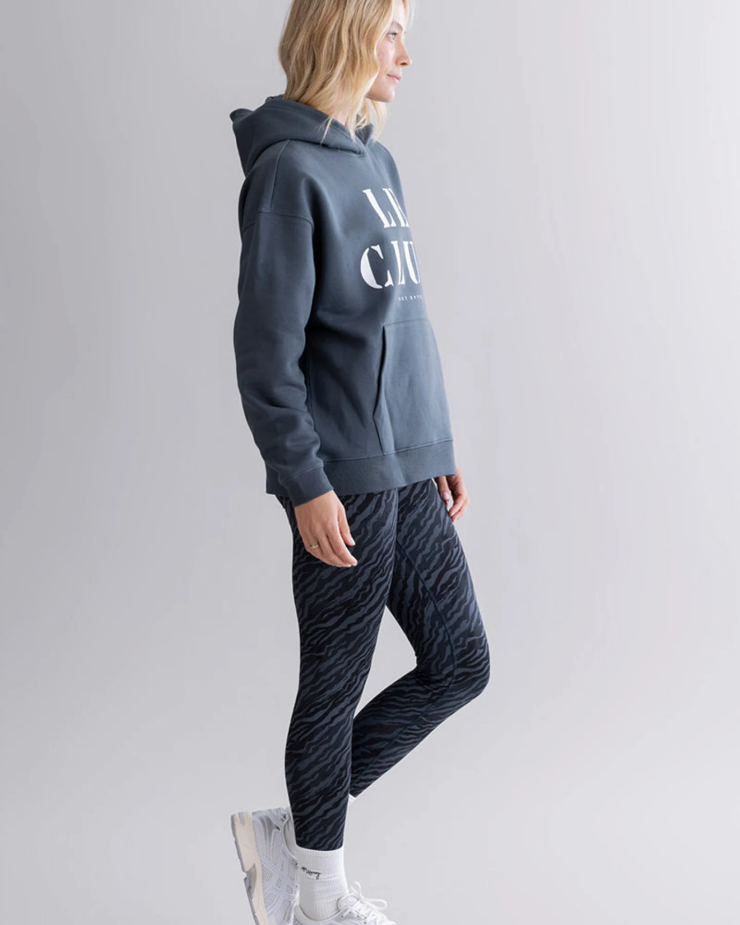 Hey Honey Hoodie Teal "Le Club" – Ansicht 6