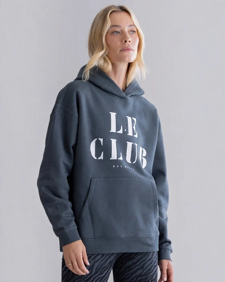 Hey Honey Hoodie Teal Le Club
