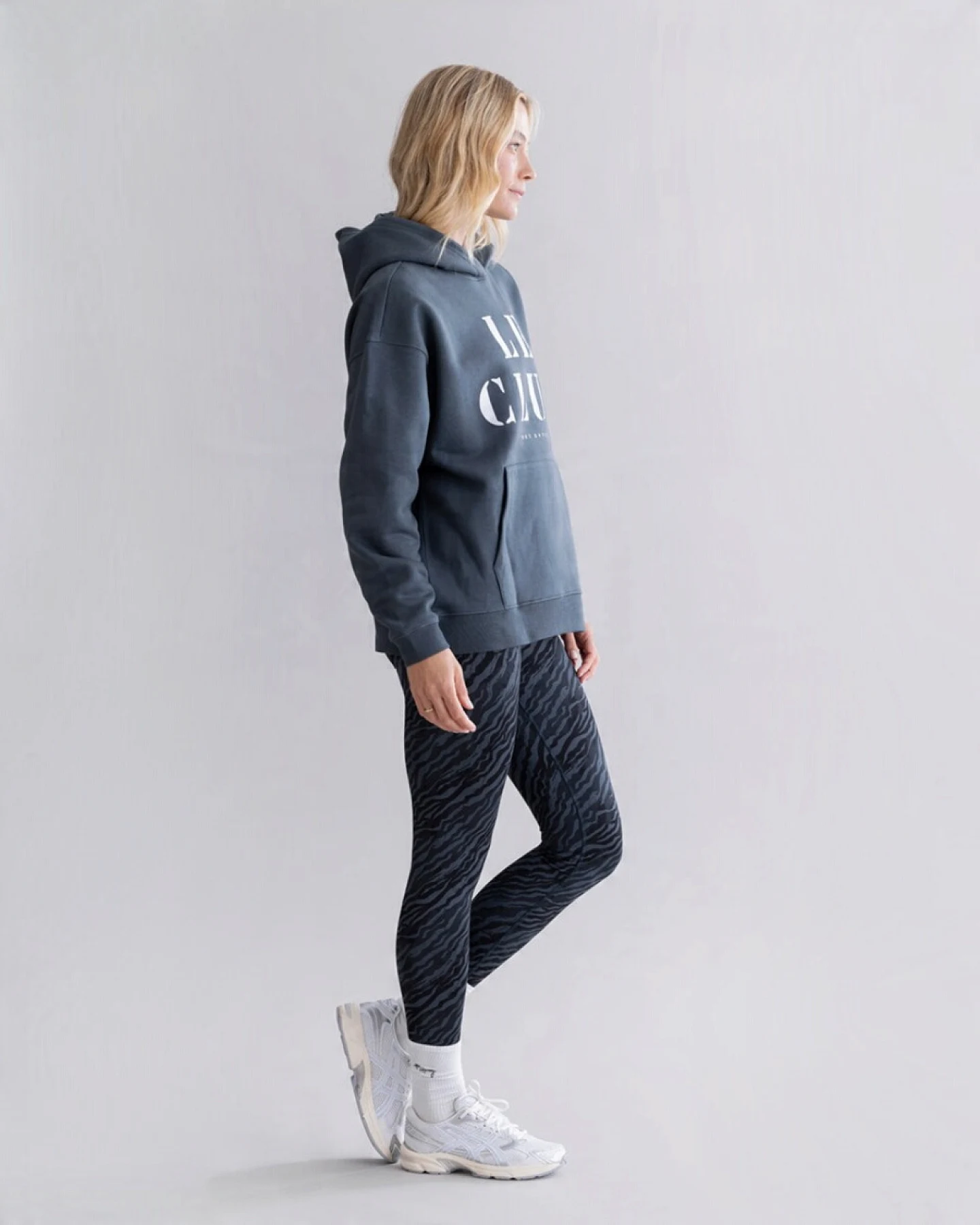 Hey Honey Hoodie Teal Le Club – Ansicht 5