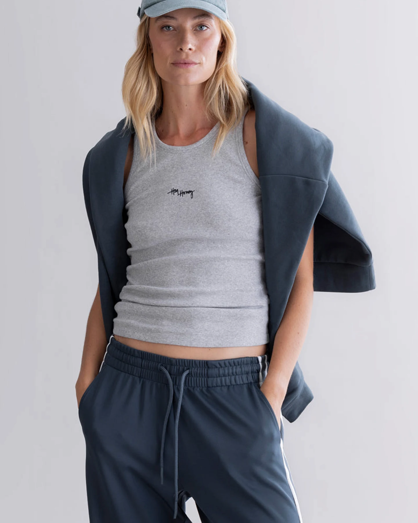 Hey Honey Classic Trackpants - Teal – Ansicht 6