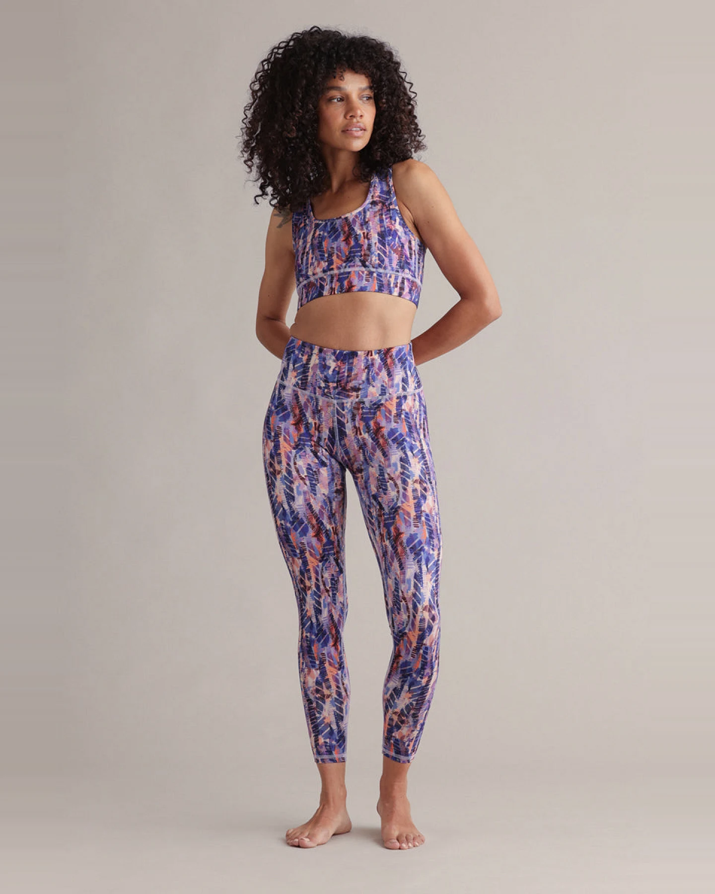 Hey Honey Cropped Leggings Brushstroke – Ansicht 2