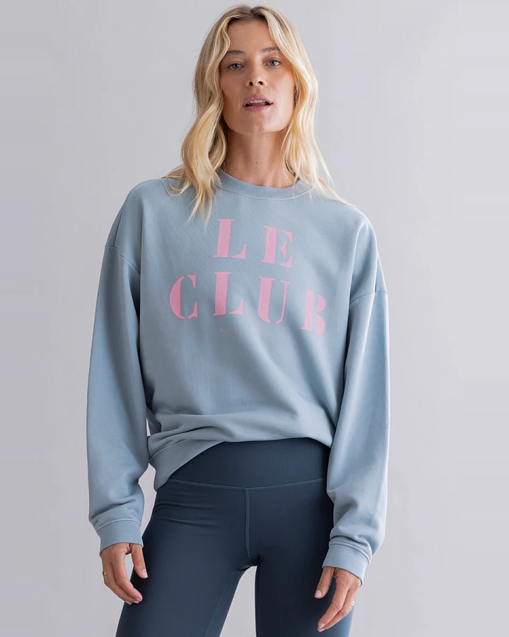 Hey Honey Sweater Le Club - Slate