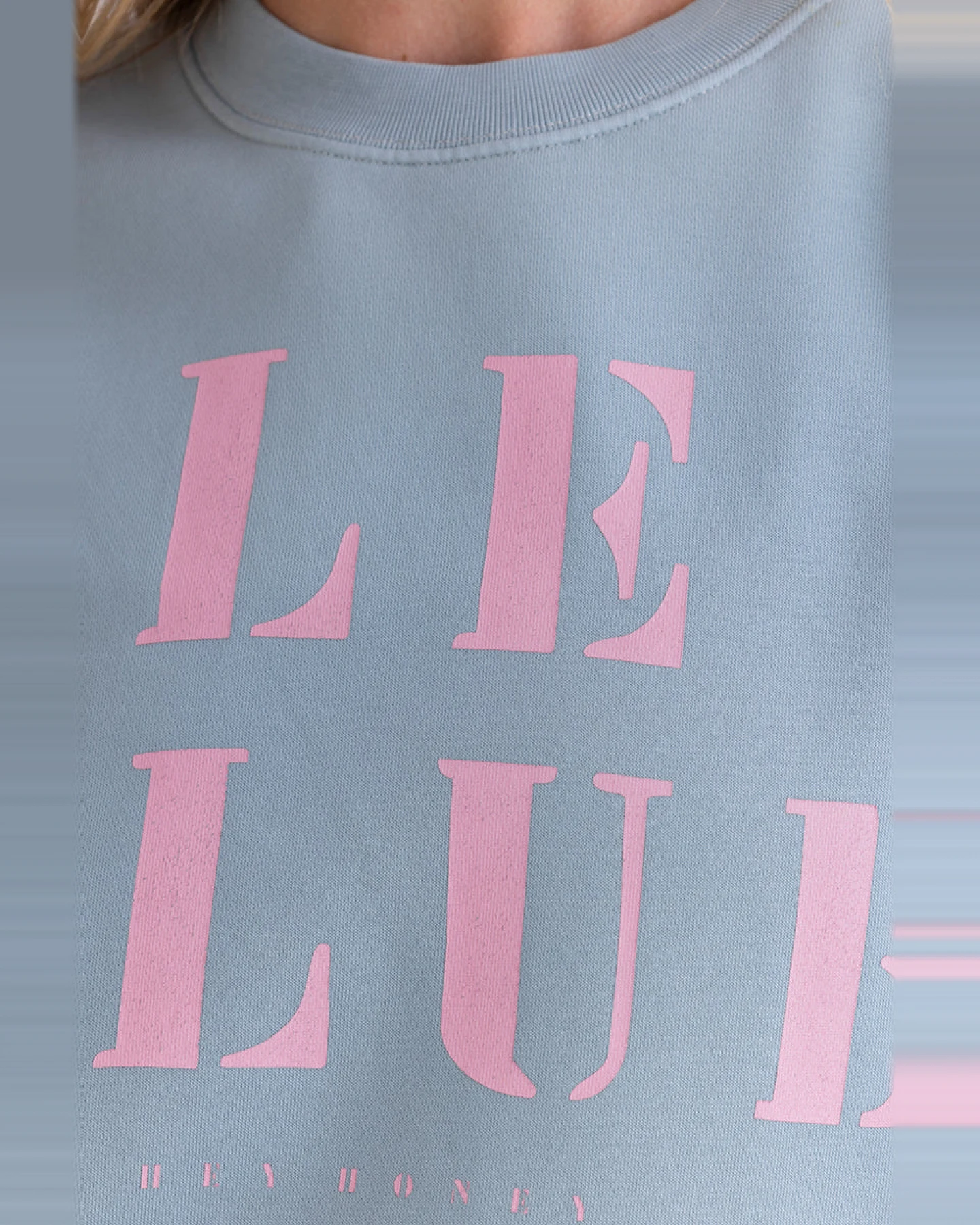 Hey Honey Sweater Le Club - Slate – Ansicht 3