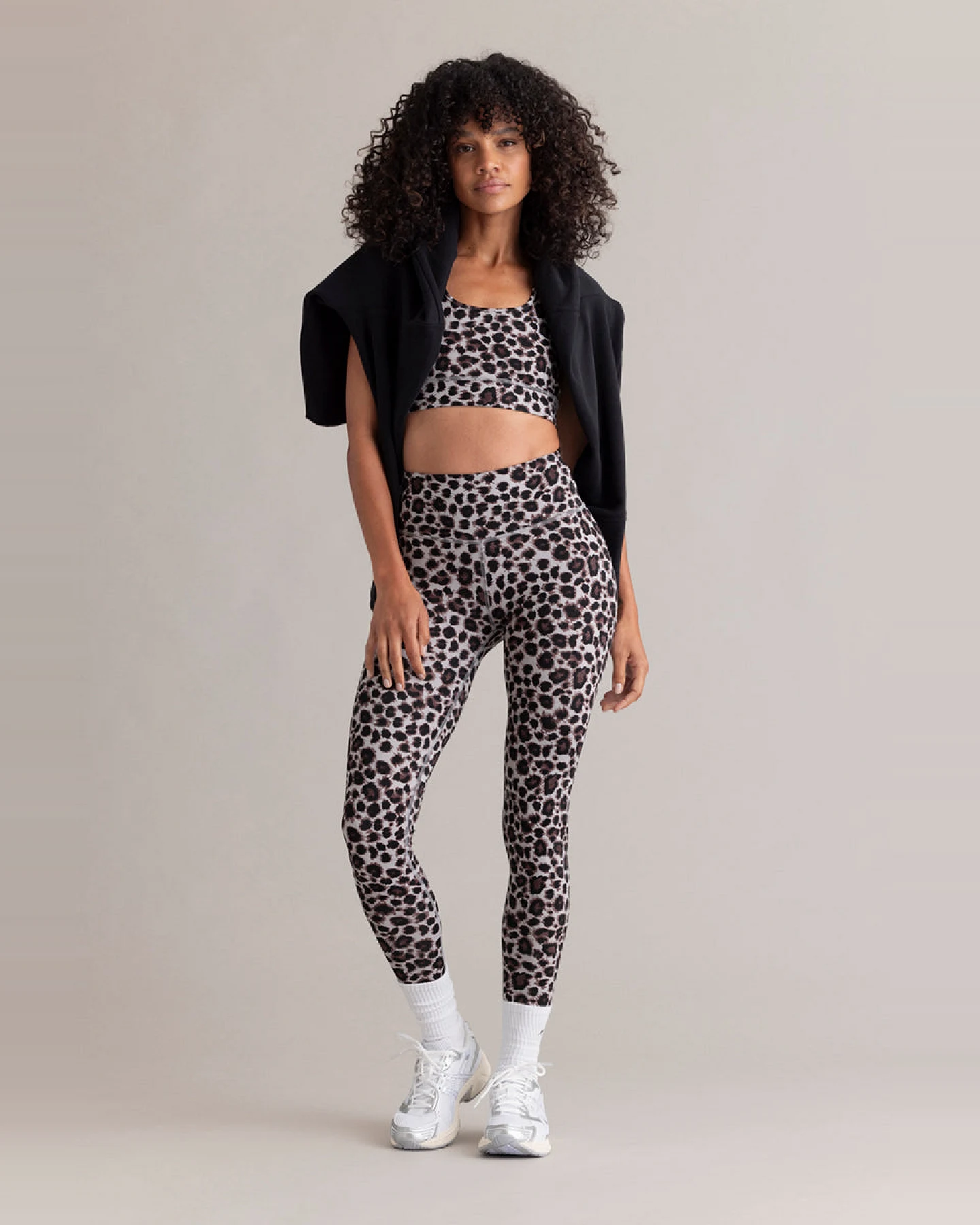 Hey Honey Racerback Bra - Leo Shadow – Ansicht 4