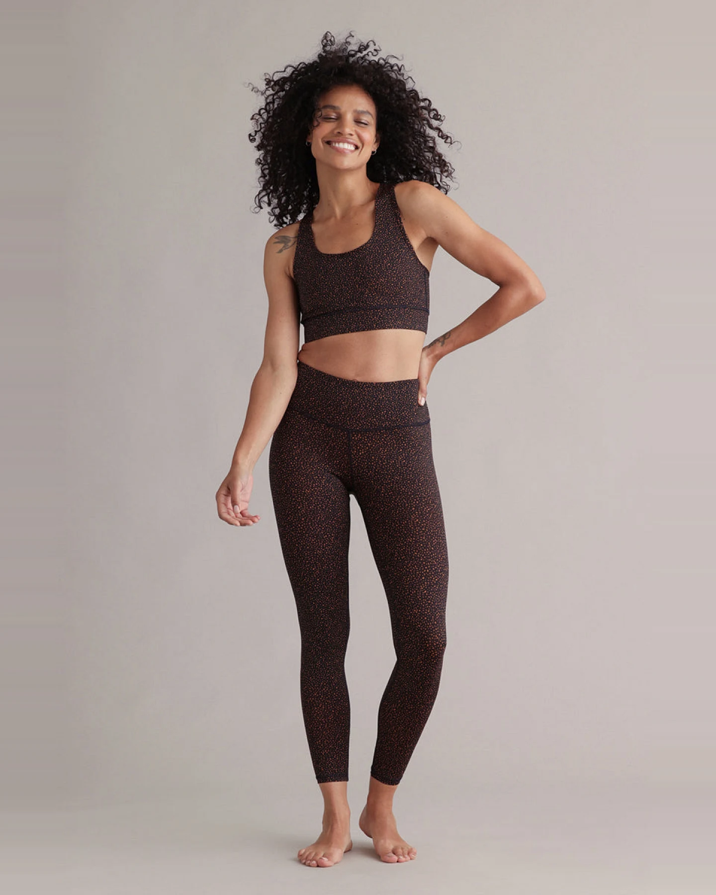 Hey Honey Leggings Cropped - Minimal Pumpkin – Ansicht 2