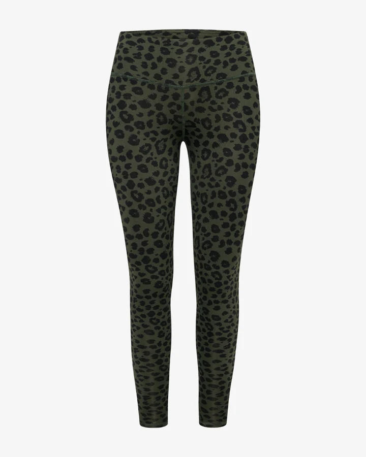 Hey Honey Cropped Leggings Leo Forest
