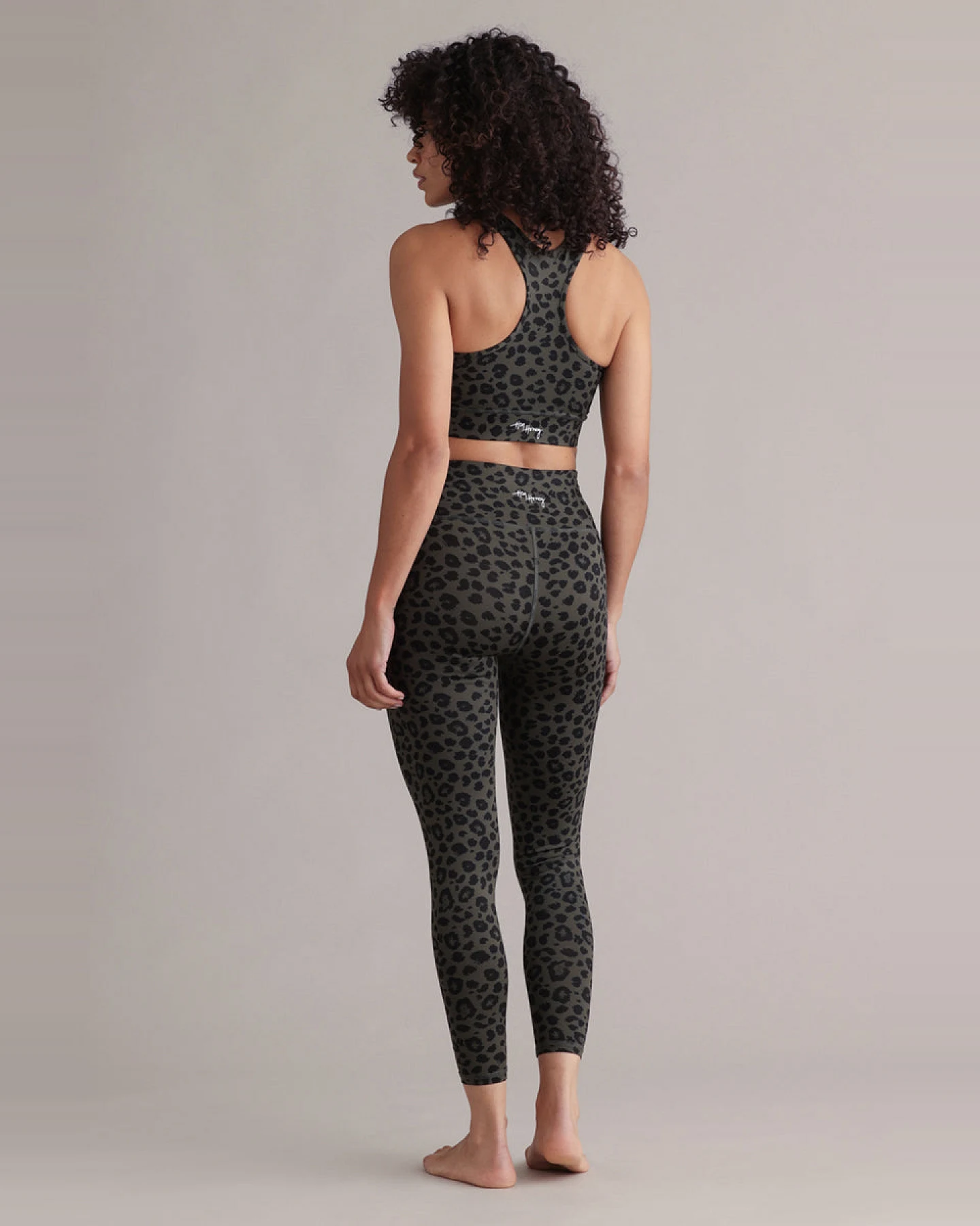 Hey Honey Cropped Leggings Leo Forest – Ansicht 5
