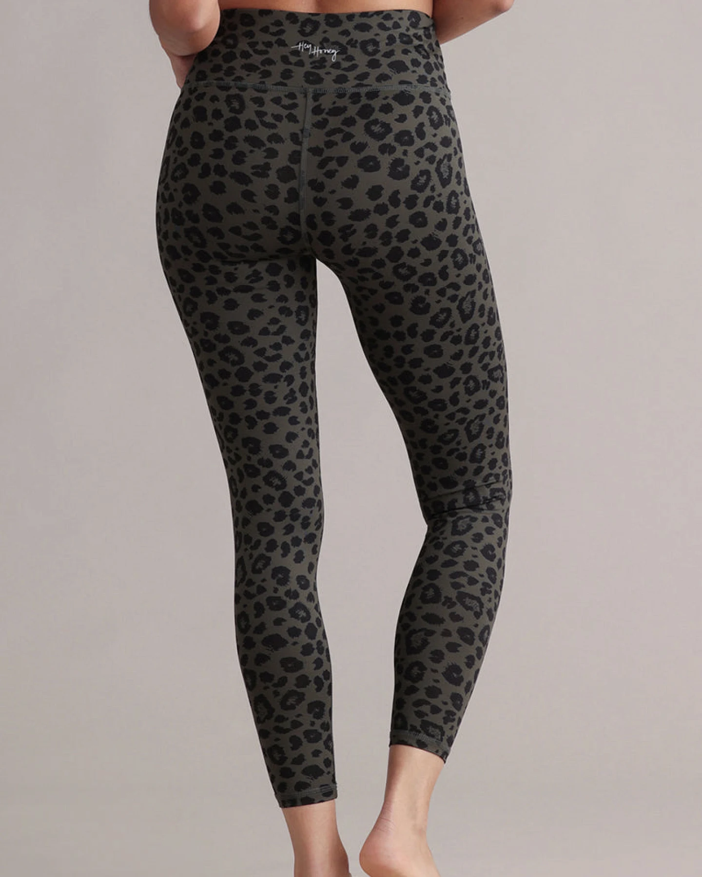 Hey Honey Leggings Cropped Leo - Forest – Ansicht 3