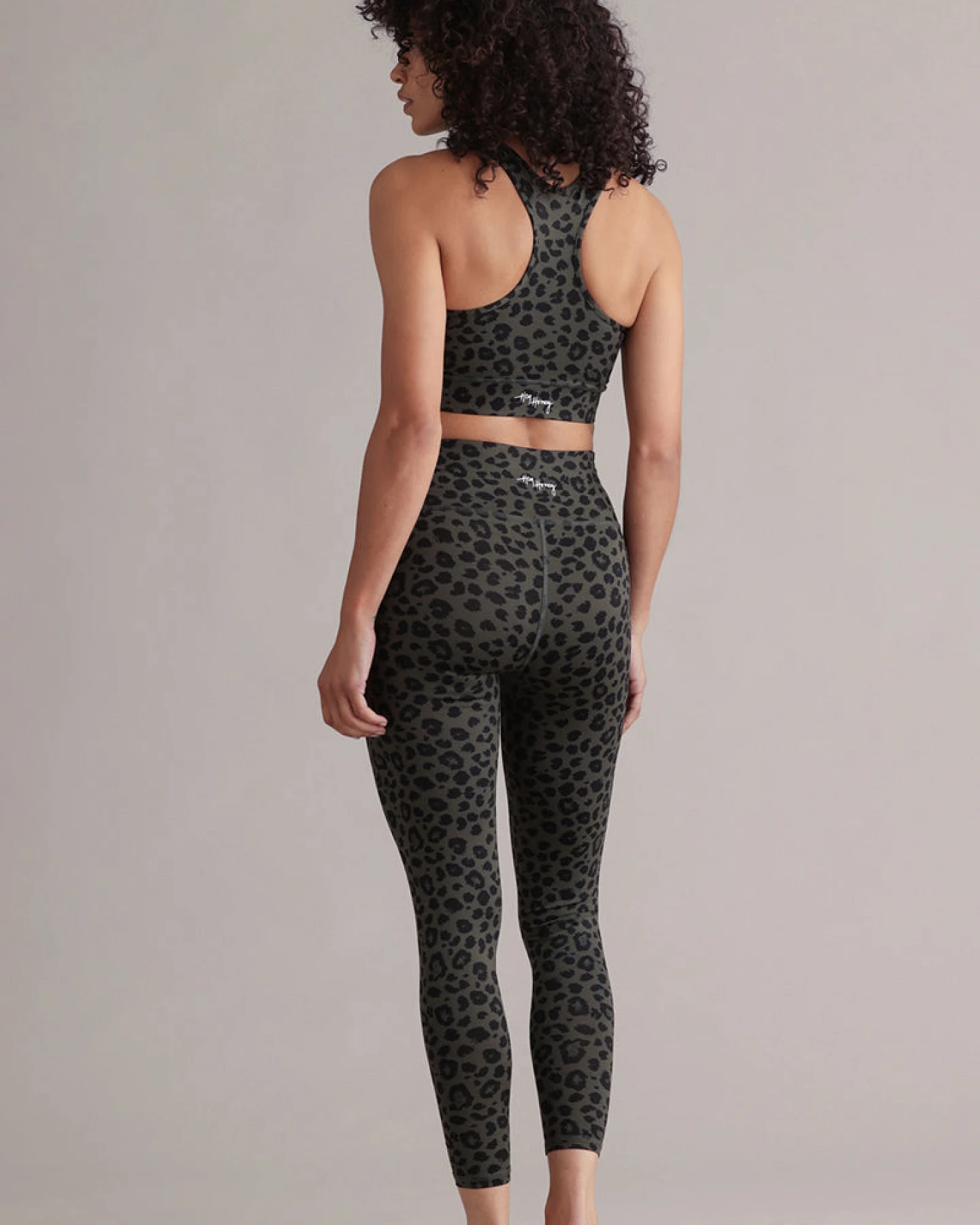 Hey Honey Leggings Cropped Leo - Forest – Ansicht 4