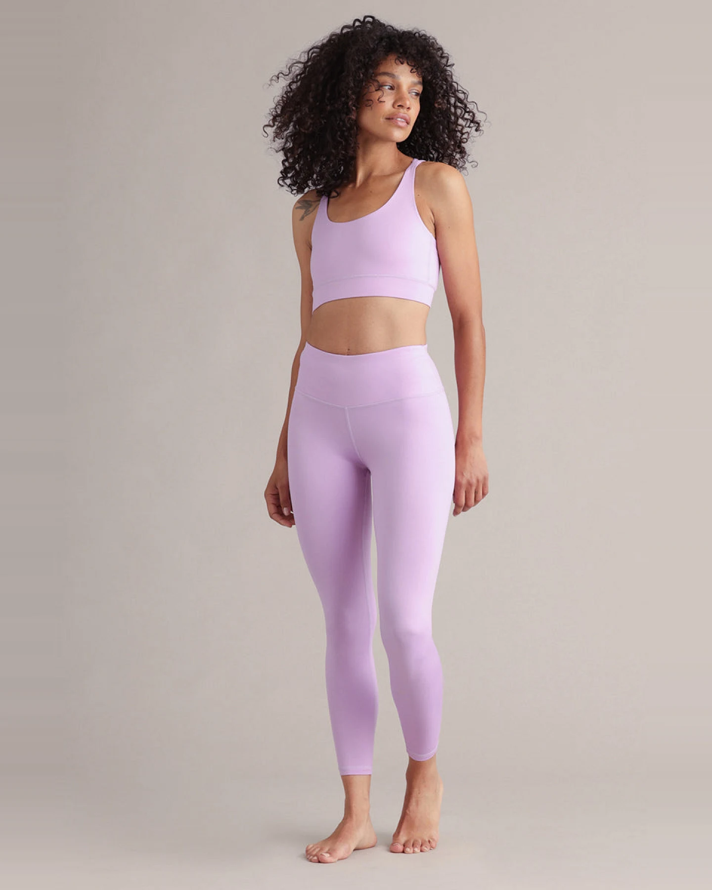 Hey Honey Cropped Leggings Lilac Breeze – Ansicht 2
