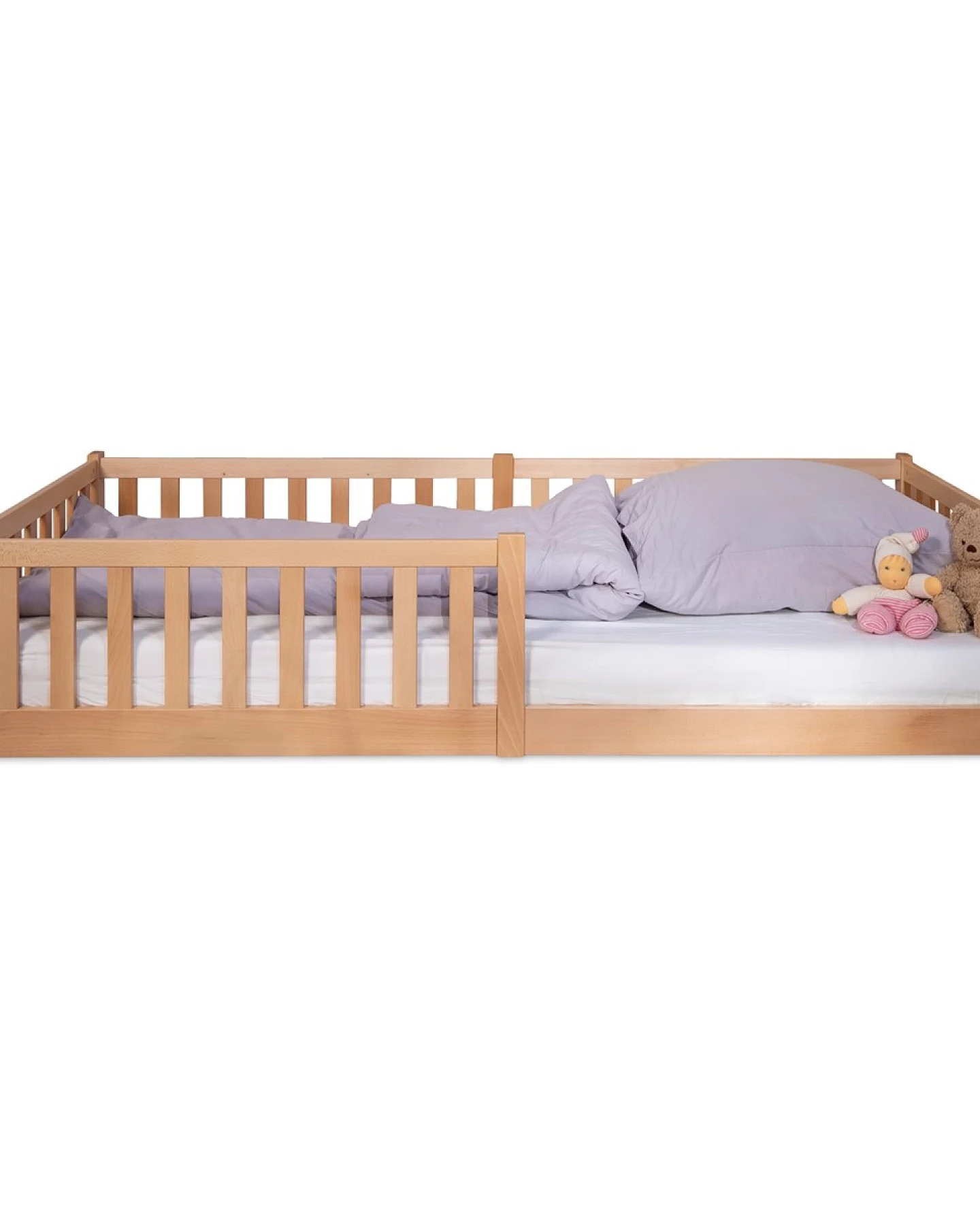 Hausbett Enno 90 x 200 cm, natur – Ansicht 2
