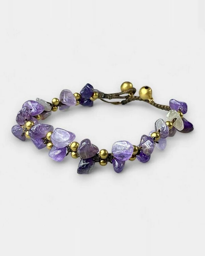 Der Lindwurm Armband mit verschiedenen Edelsteinen