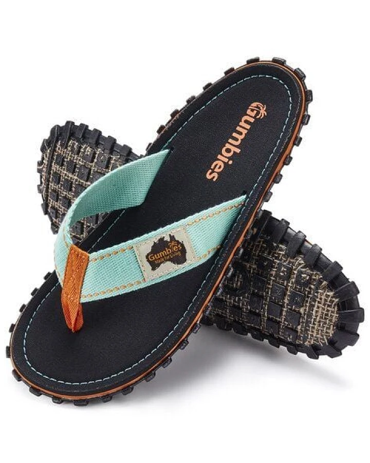 GUMBIES Tricolor Black – Nachhaltige Zehentrenner