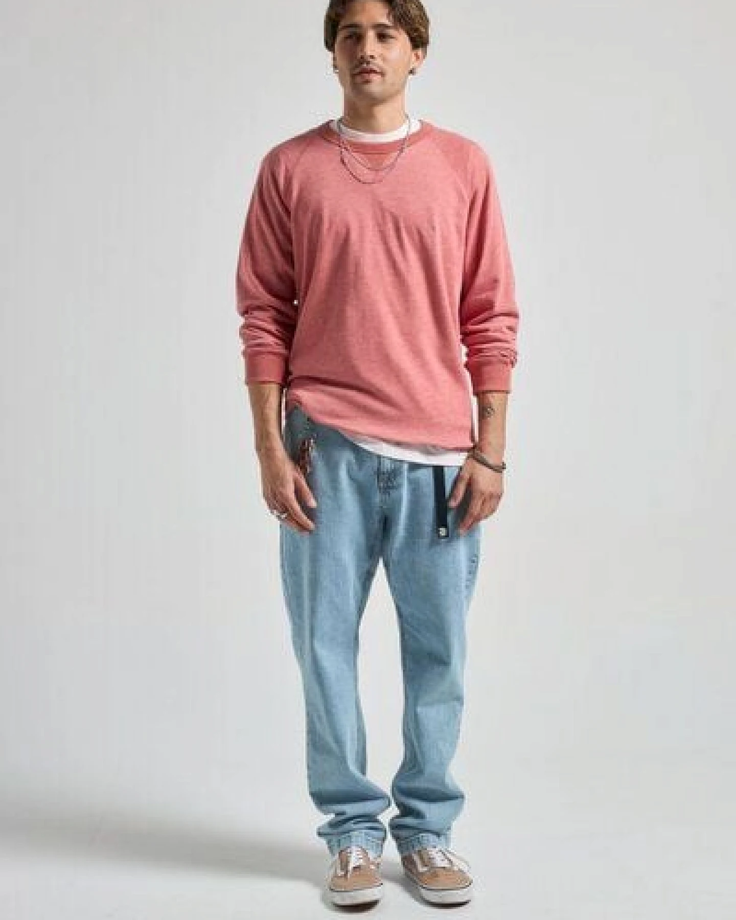 Trendsplant Essential Lightweight Sweatshirt Salty Red – Ansicht 3