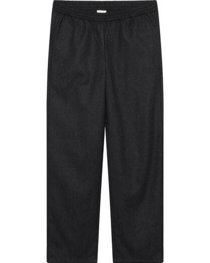 KnowledgeCotton Apparel Weite Wollhose Posey aus Wolle