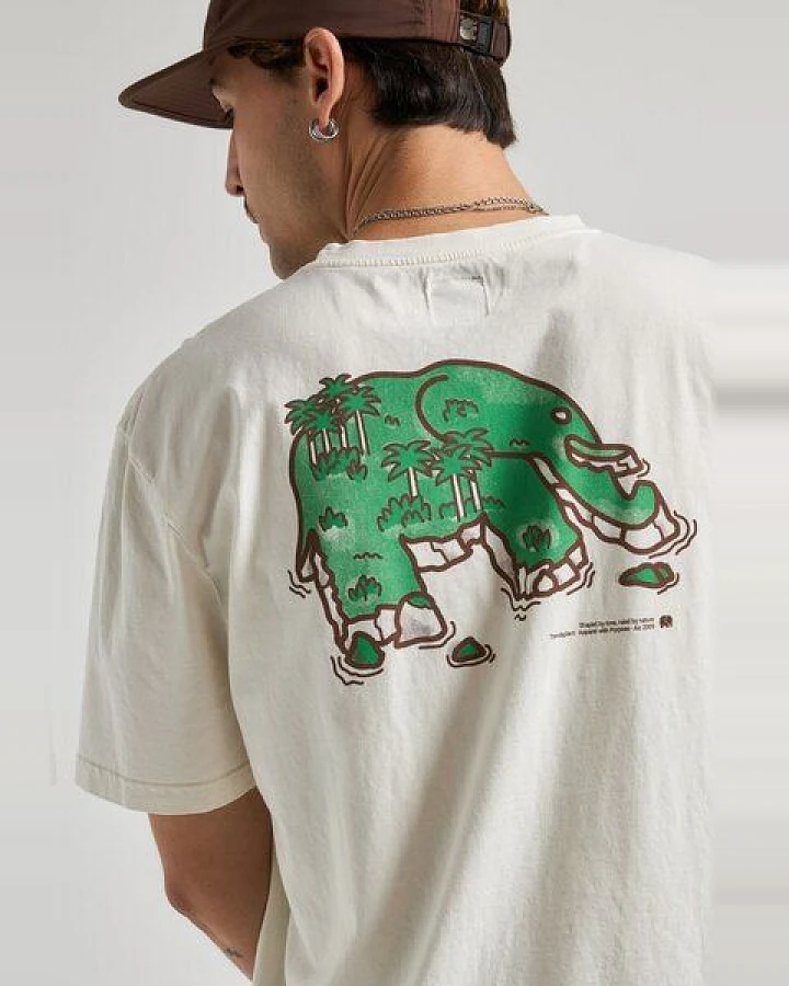 Trendsplant Island T-Shirt Marshmallow