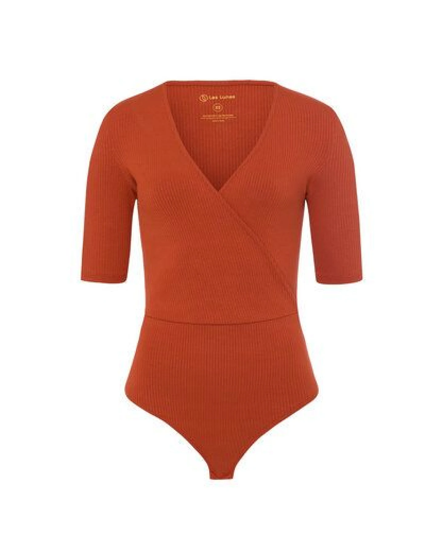 Les Lunes V-Ausschnitt Body Halbarm „Zoey“ – Ansicht 2