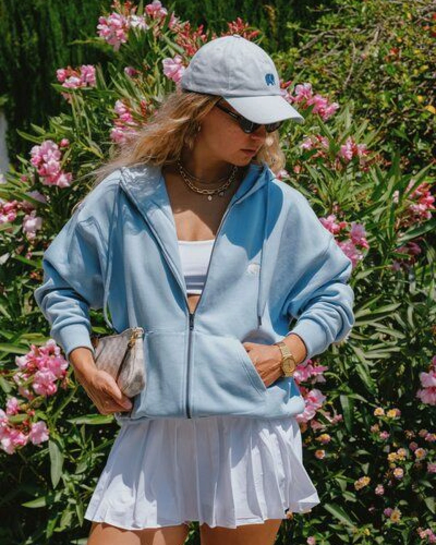 Trendsplant Logo Dad Cap Sky Blue – Ansicht 2