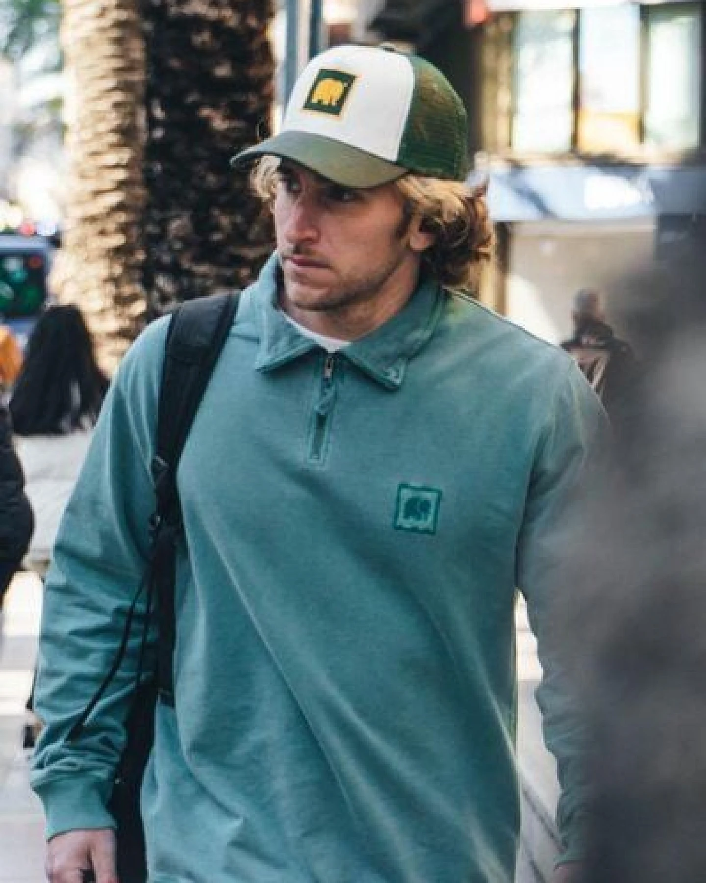 Trendsplant Classic Trucker Cap Kombu Green – Ansicht 4