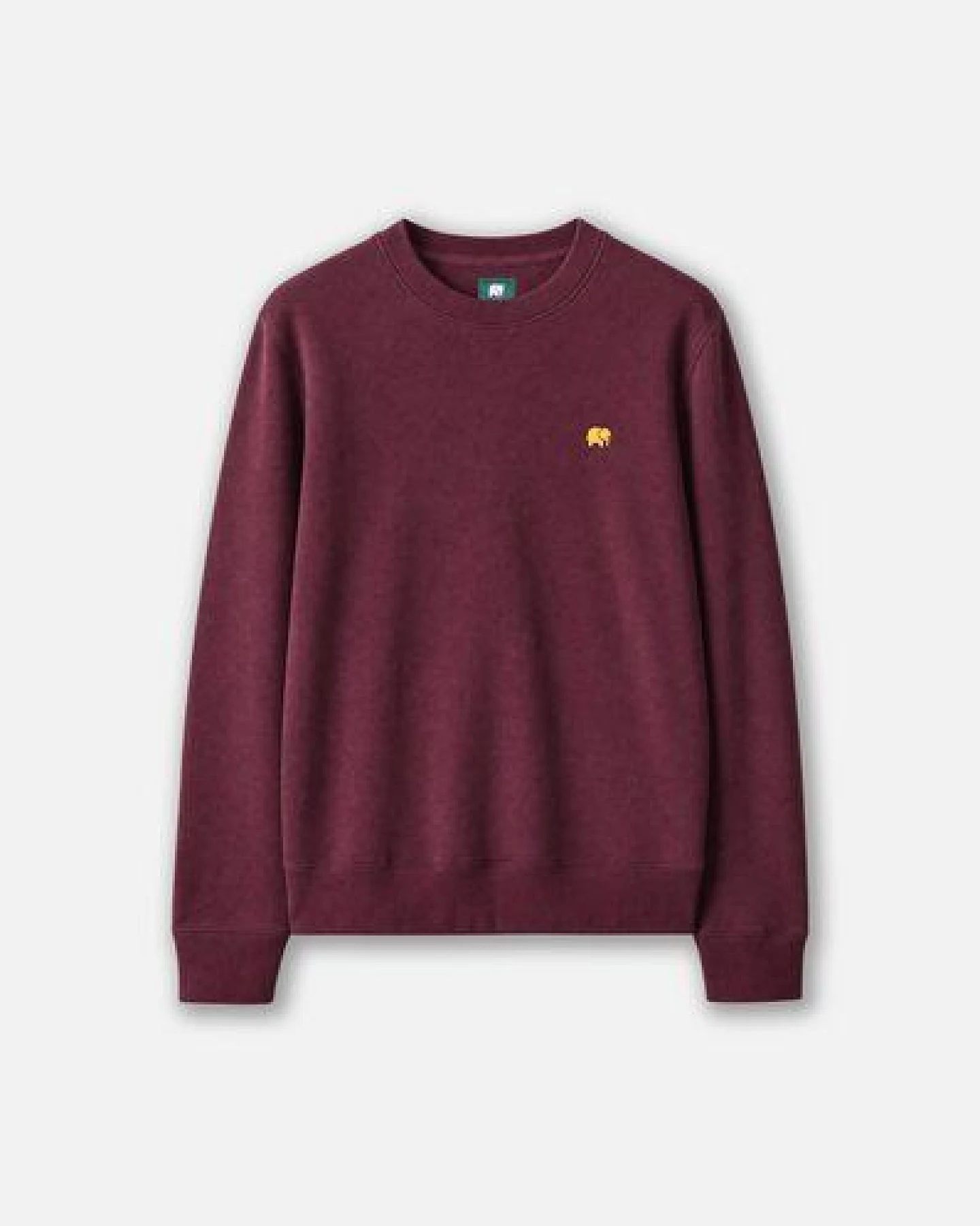 Trendsplant Organic Essential Sweatshirt Wine Red – Ansicht 2