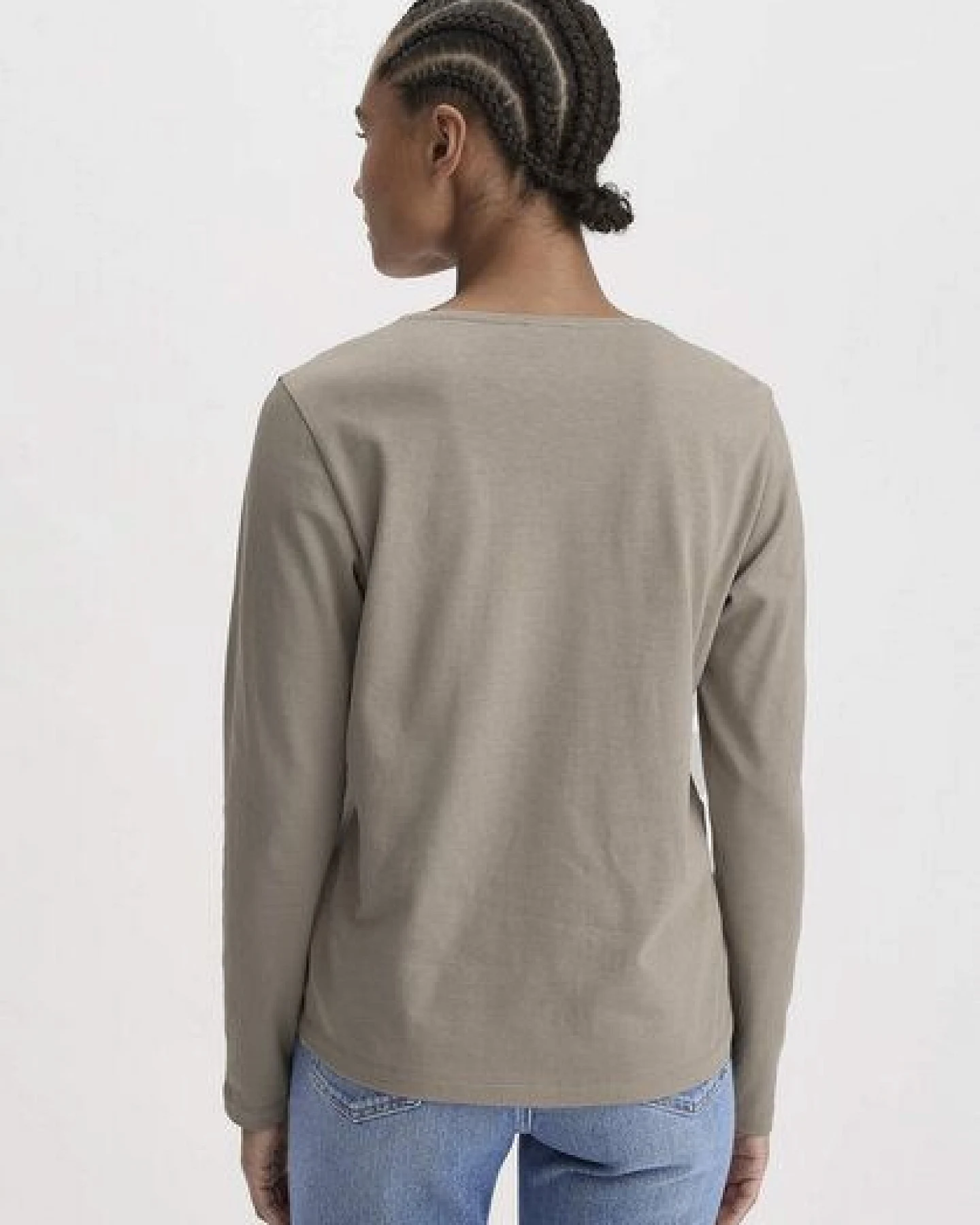 hessnatur Langarmshirt aus reiner Bio-Baumwolle – Ansicht 2