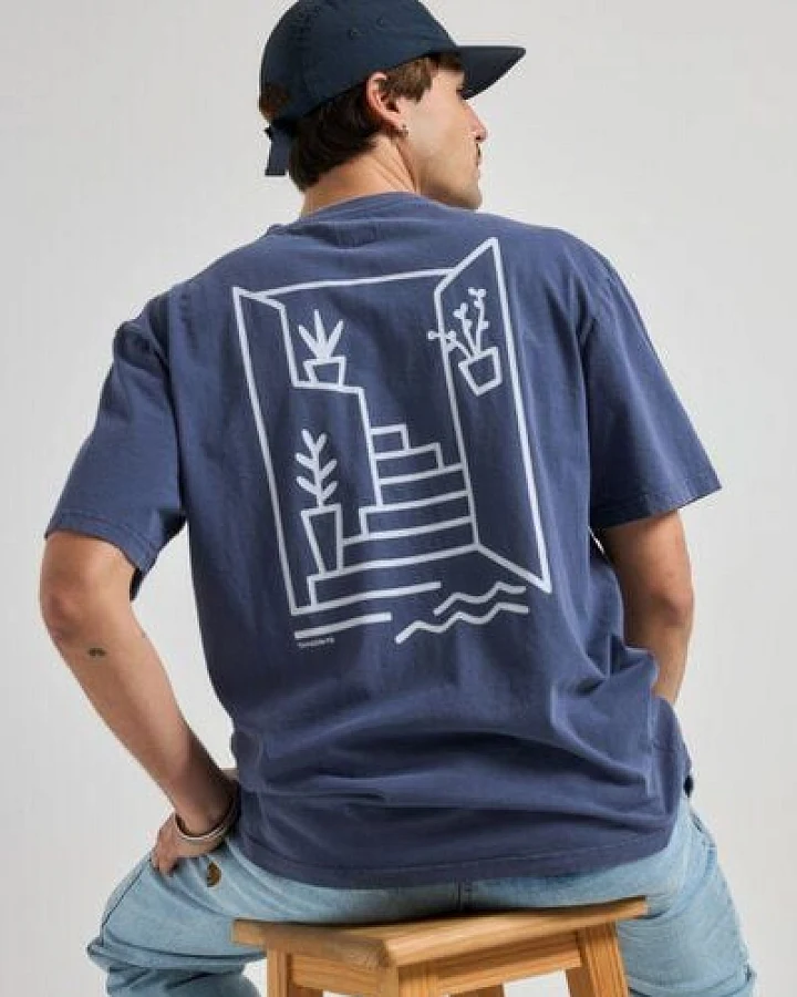 Trendsplant Sant Miquel T-Shirt Dome Blue
