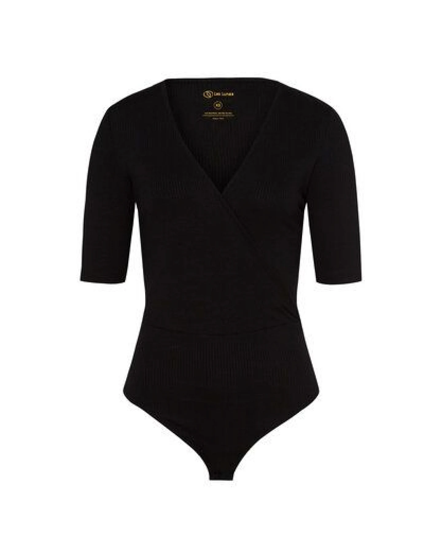 Les Lunes V-Ausschnitt Body Halbarm „Zoey“ – Ansicht 2