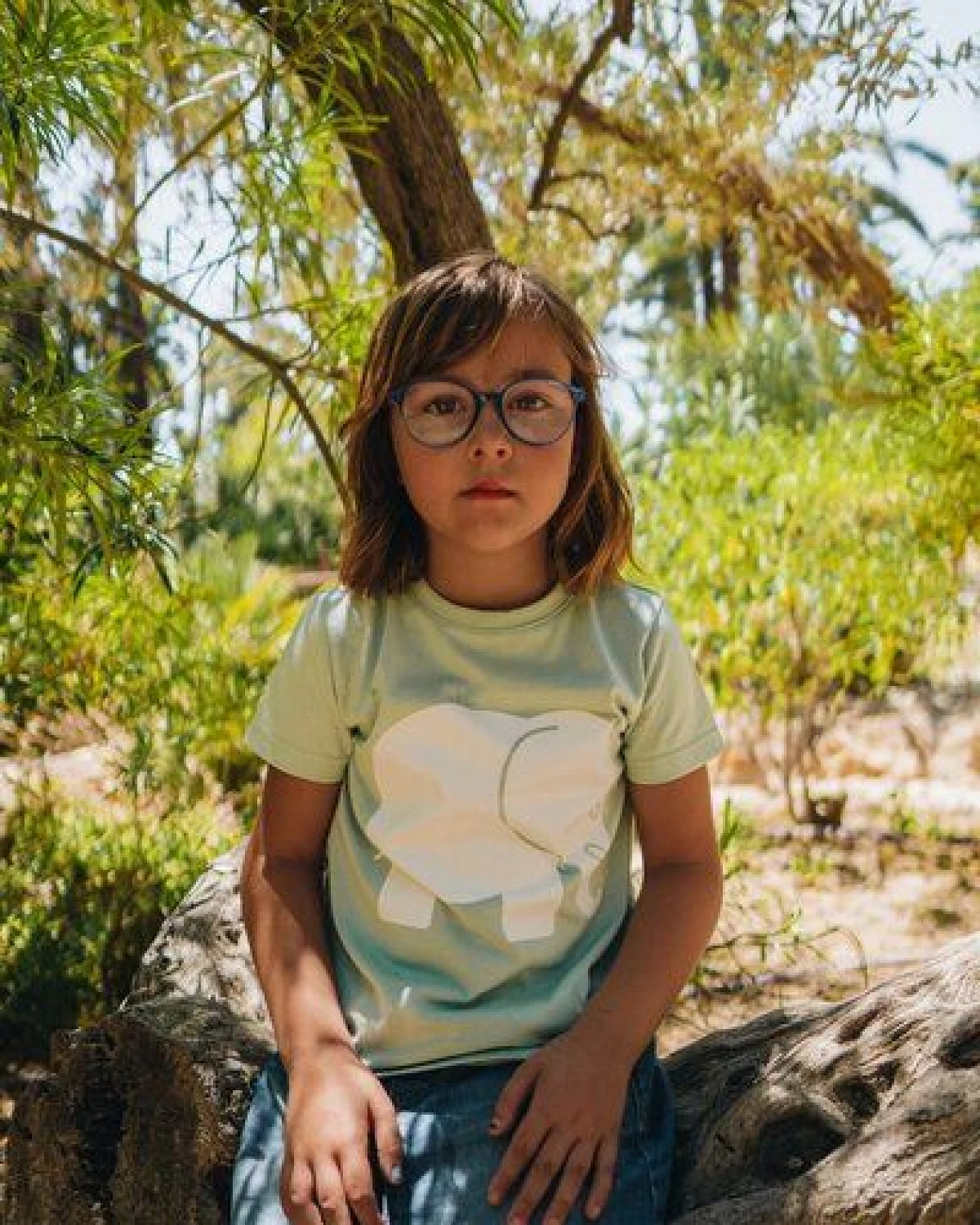 Trendsplant Kid's Organic Classic T-Shirt Mint Green – Ansicht 4