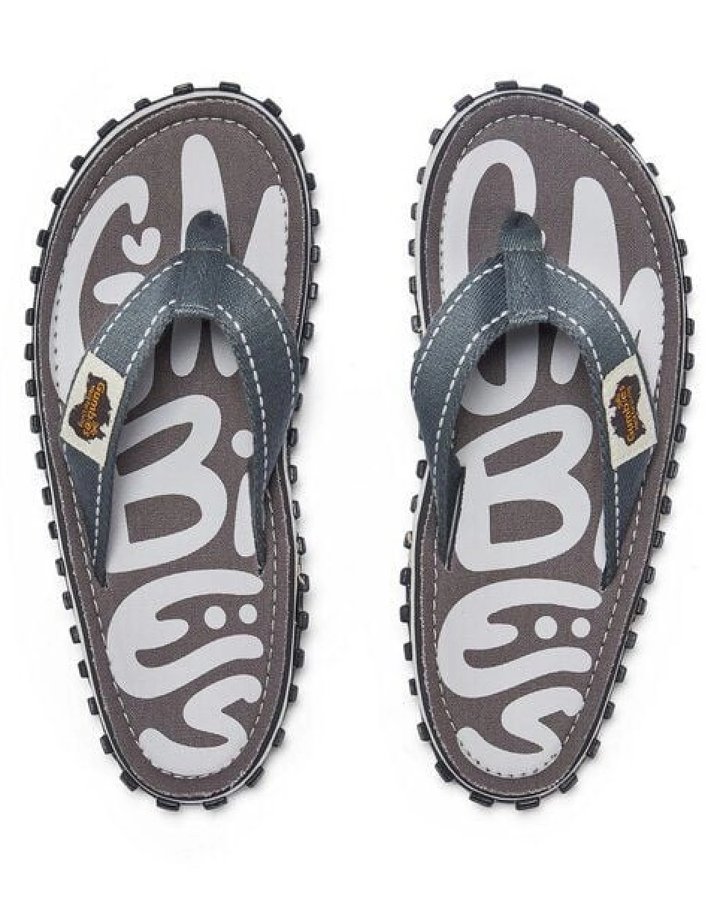 GUMBIES Urban Grey – Nachhaltige Zehensandalen für Damen und Herren – Ansicht 4