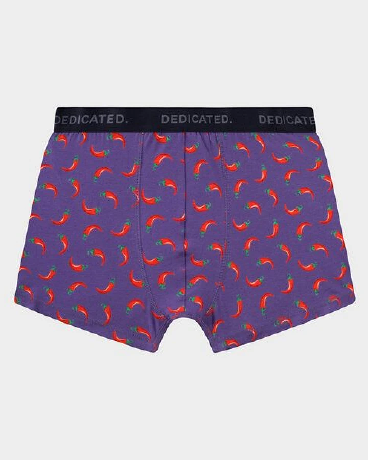 DEDICATED Boxershorts Kalix Chili - Purple