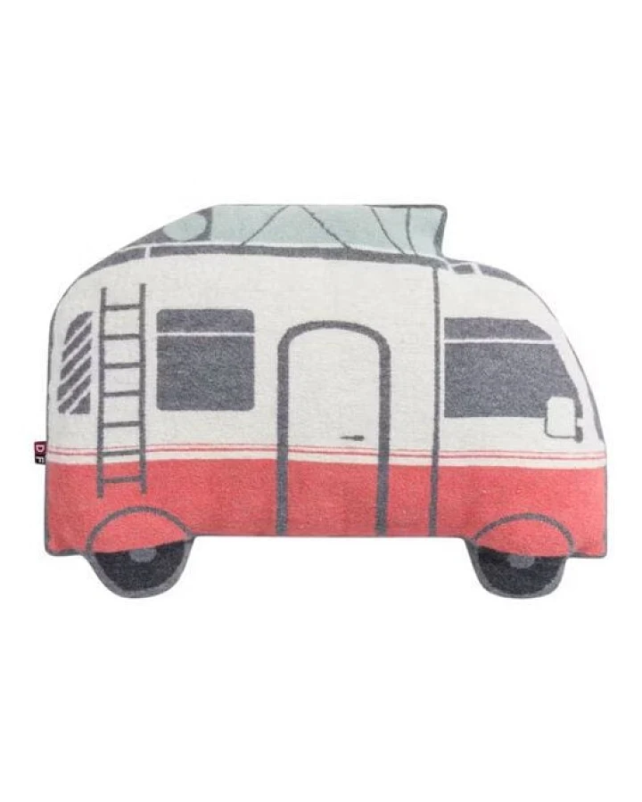 David Fussenegger Großes Kissen „Camper“, 33 x 43 cm aus Recycling-Baumwolle