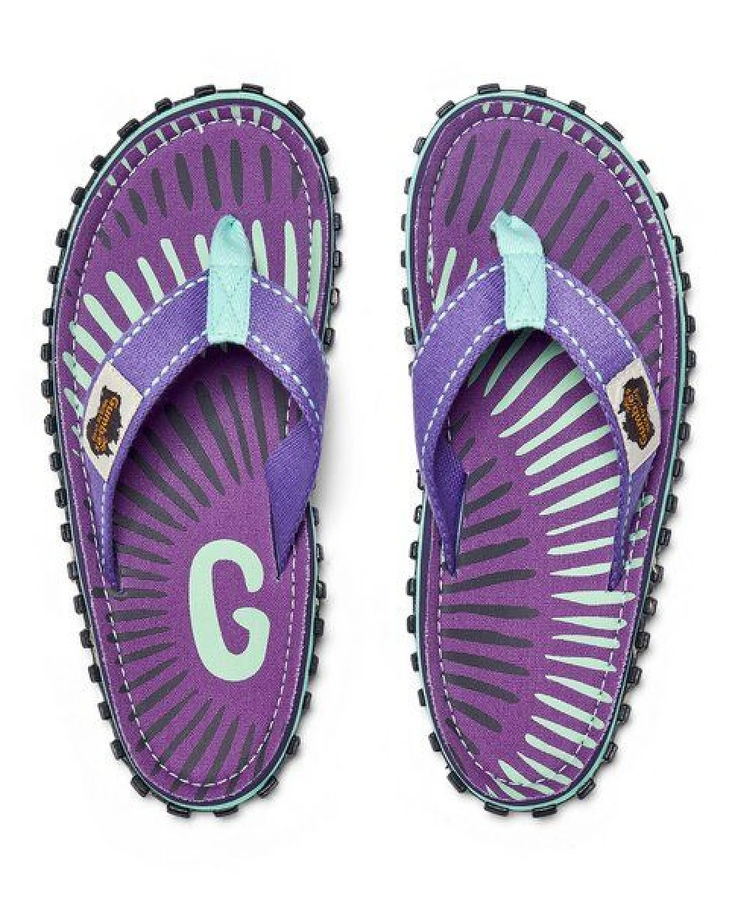 GUMBIES Blueberry Burst - Nachhaltige Sommerschuhe für Damen – Ansicht 3