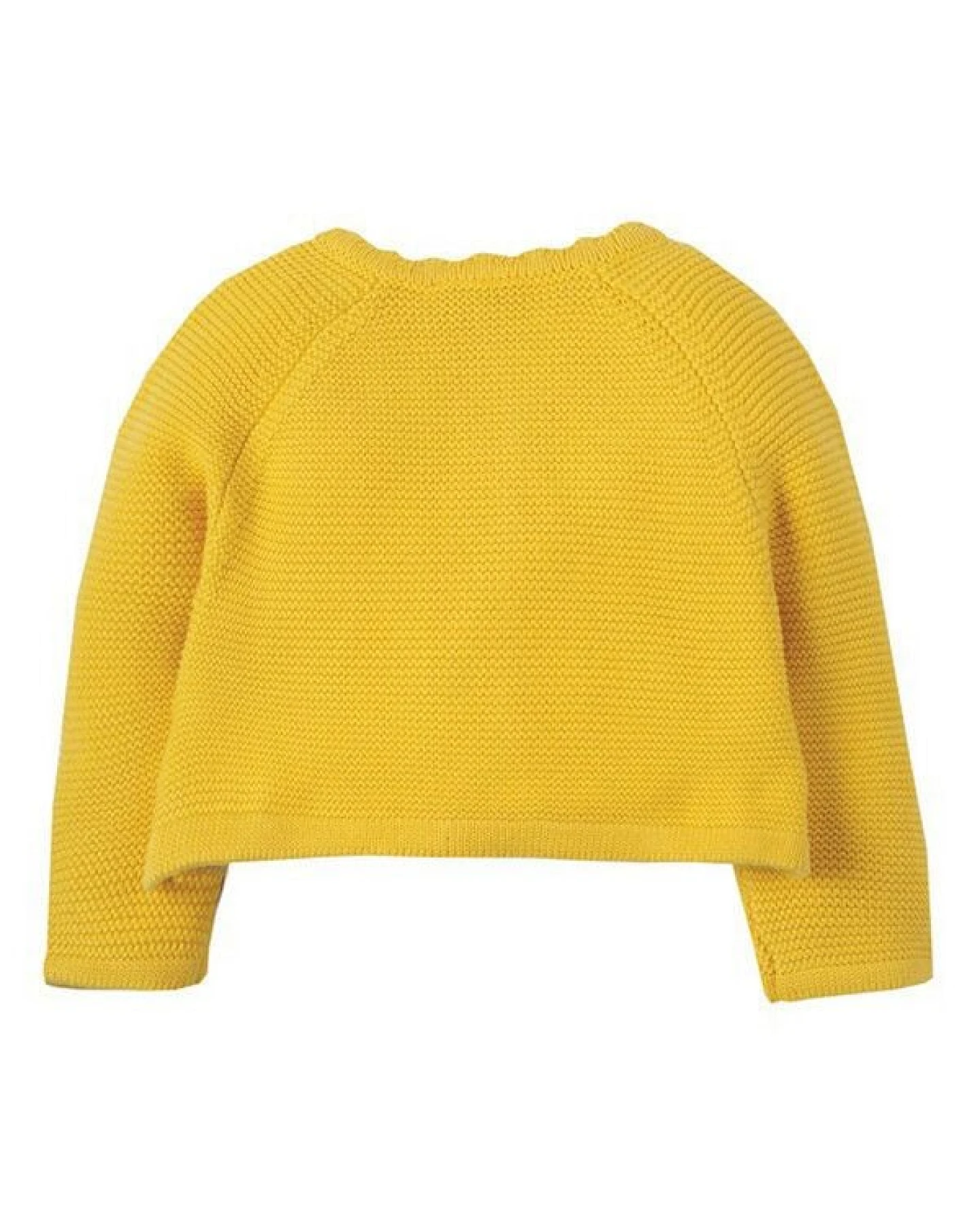 Frugi Strickjacke Carrie in gelb – Ansicht 3