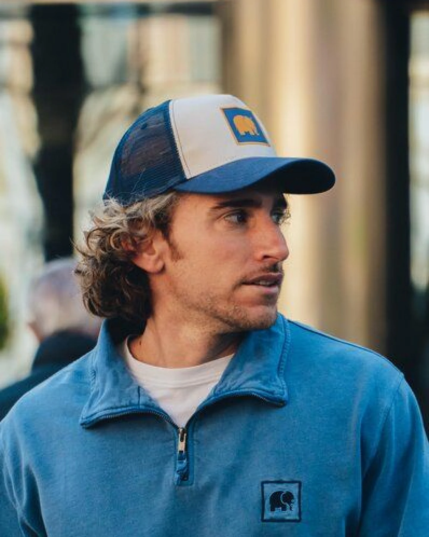 Trendsplant Classic Trucker Cap Navy – Ansicht 2