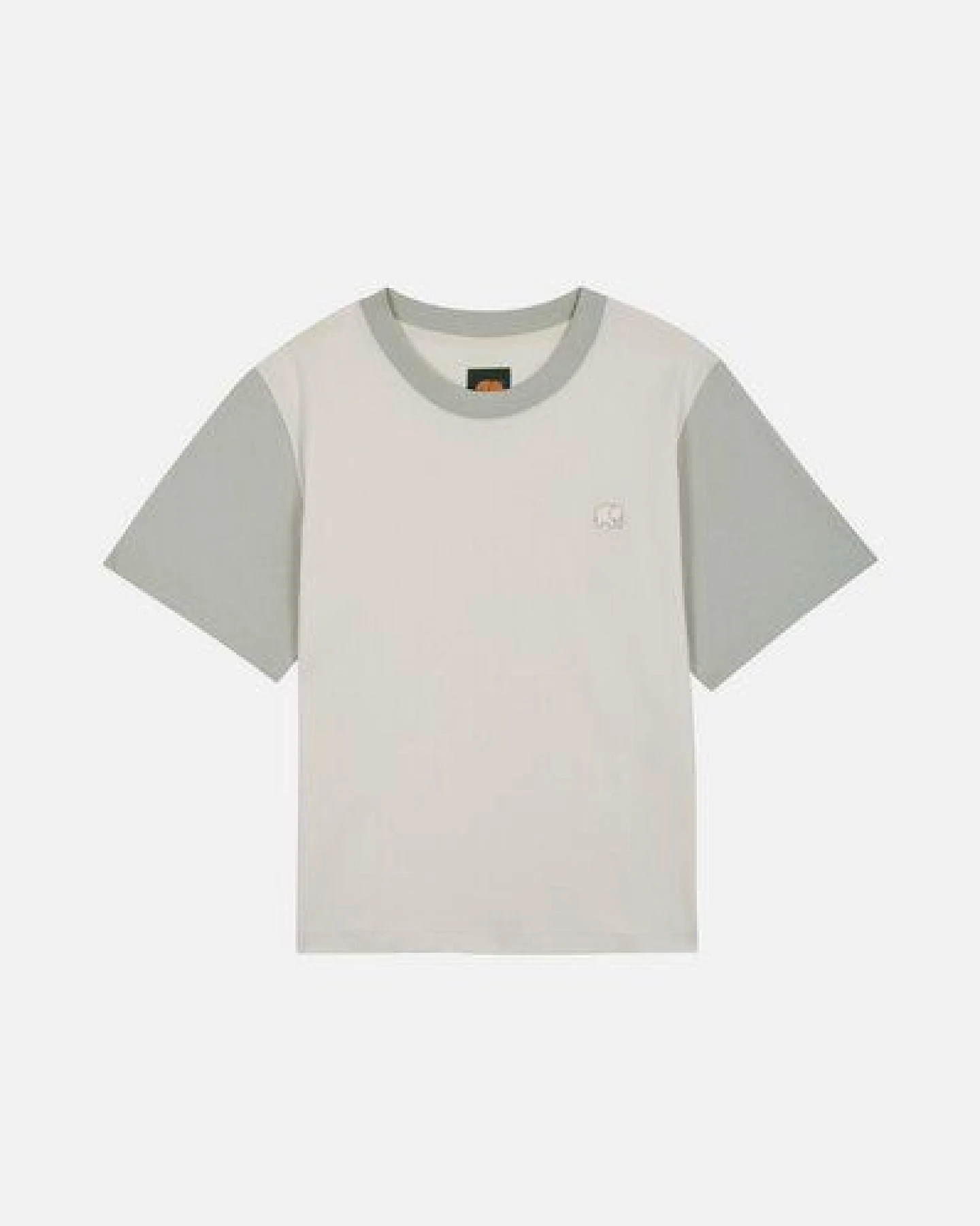 Trendsplant Women’s Color Block T-Shirt Sea Glass – Ansicht 2