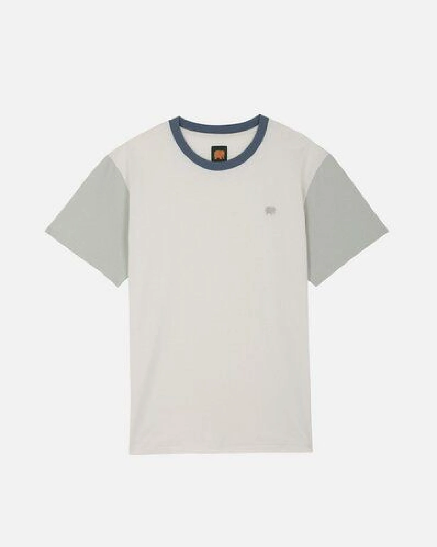 Trendsplant Color Block T-Shirt Sea Glass – Ansicht 2