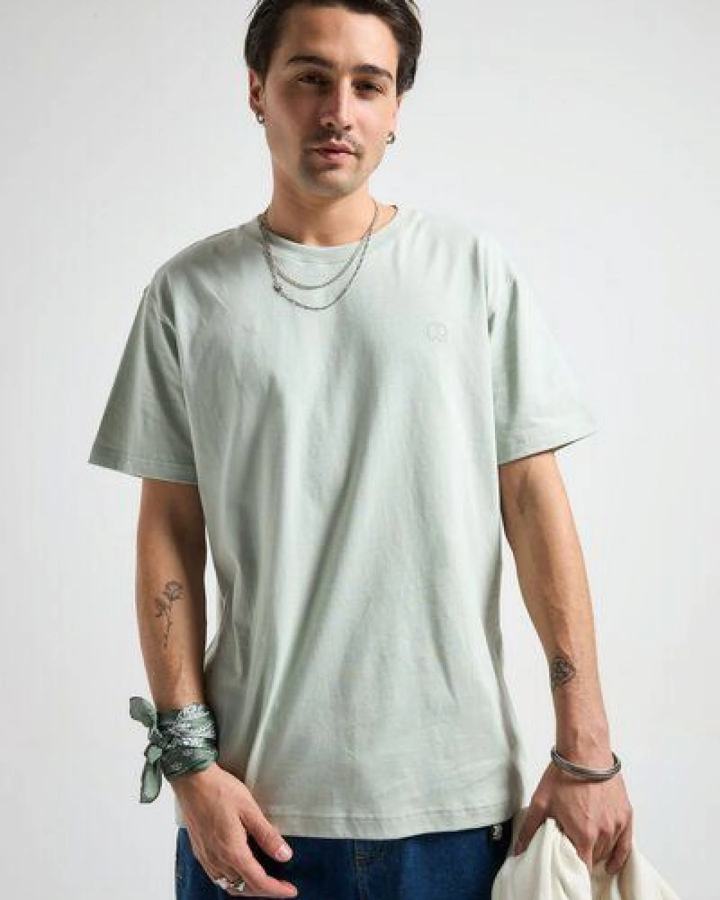 Trendsplant Essential T-Shirt Coastal Fog – Ansicht 3