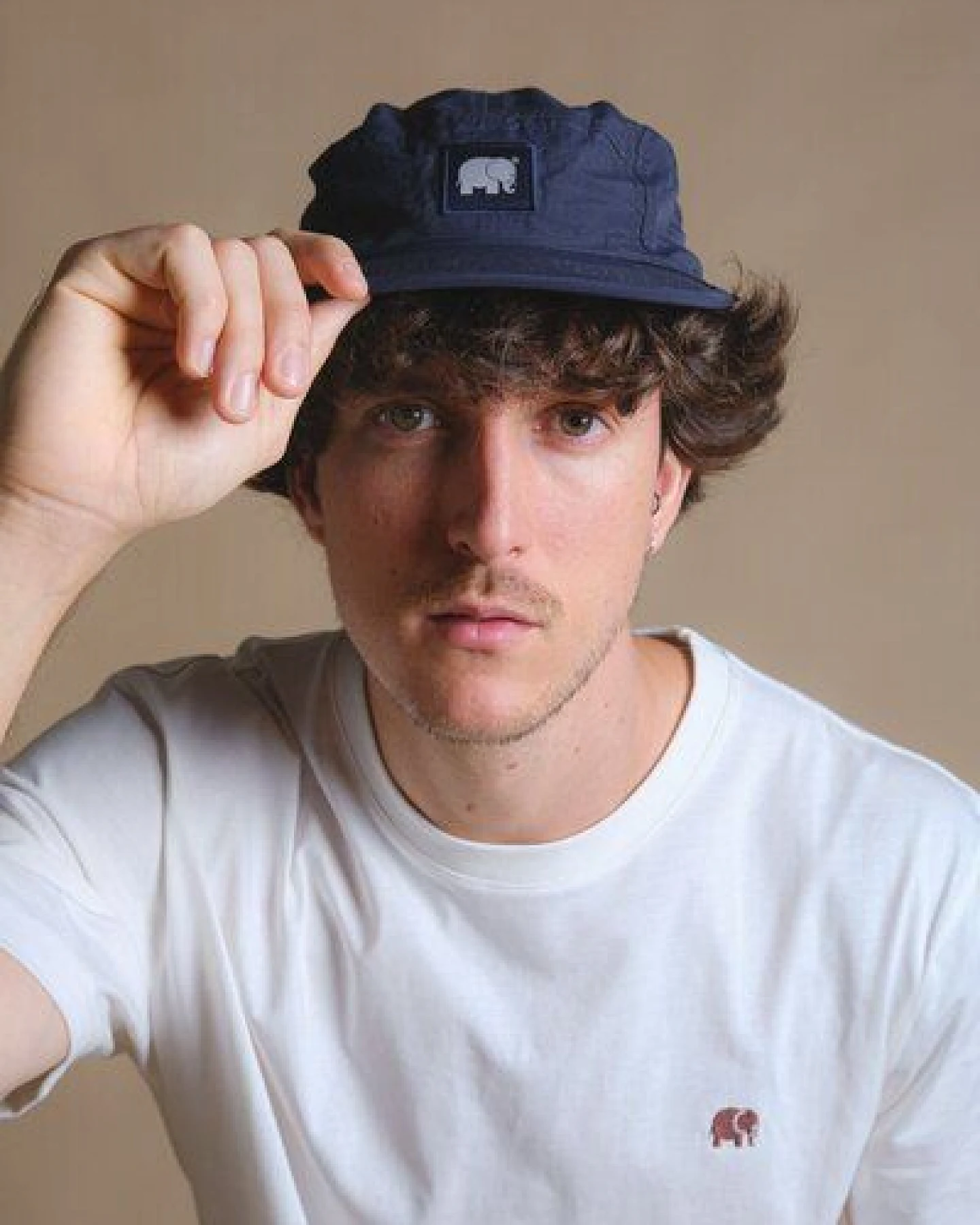 Water Repellent Nylon Five Panel Cap Trendsplant Blue – Ansicht 2