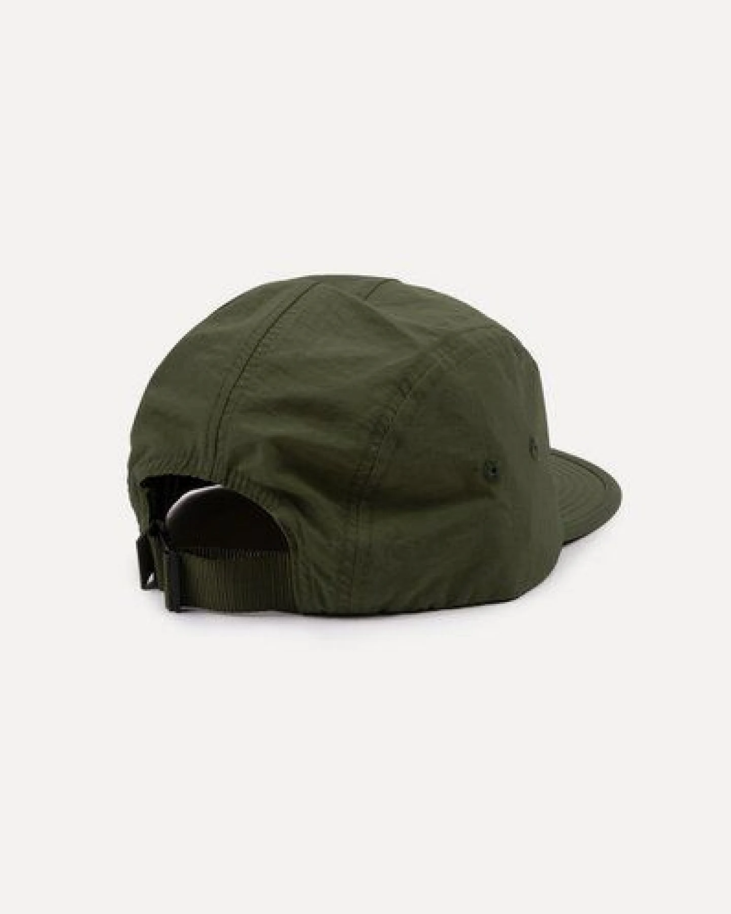 Trendsplant Water Repellent Nylon Five Panel Cap Dark Olive – Ansicht 3