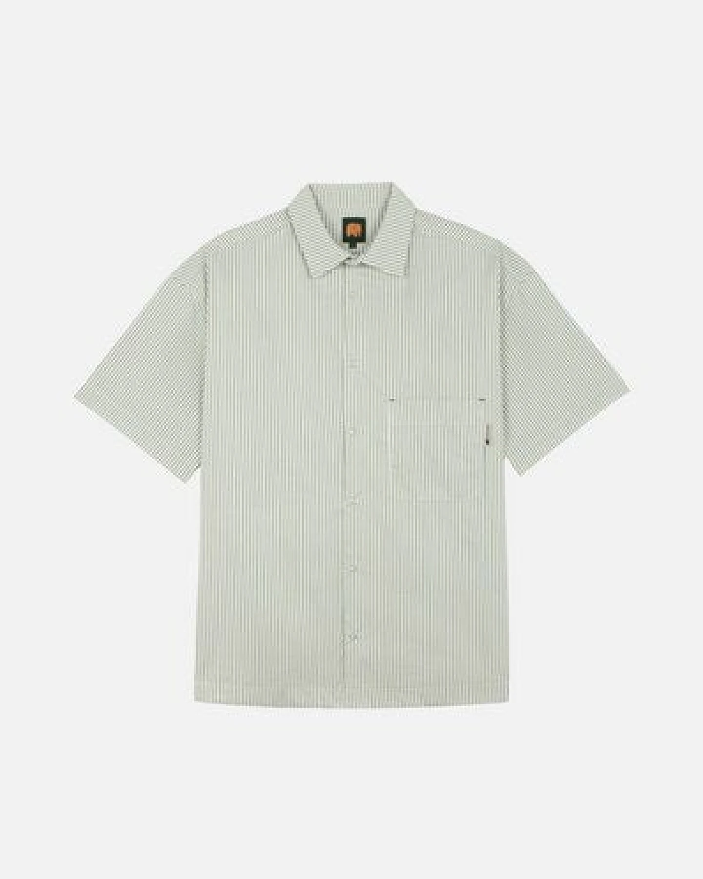 Trendsplant Mechanic Box Seaqual®Yarn S/S Shirt Green Stripes – Ansicht 2