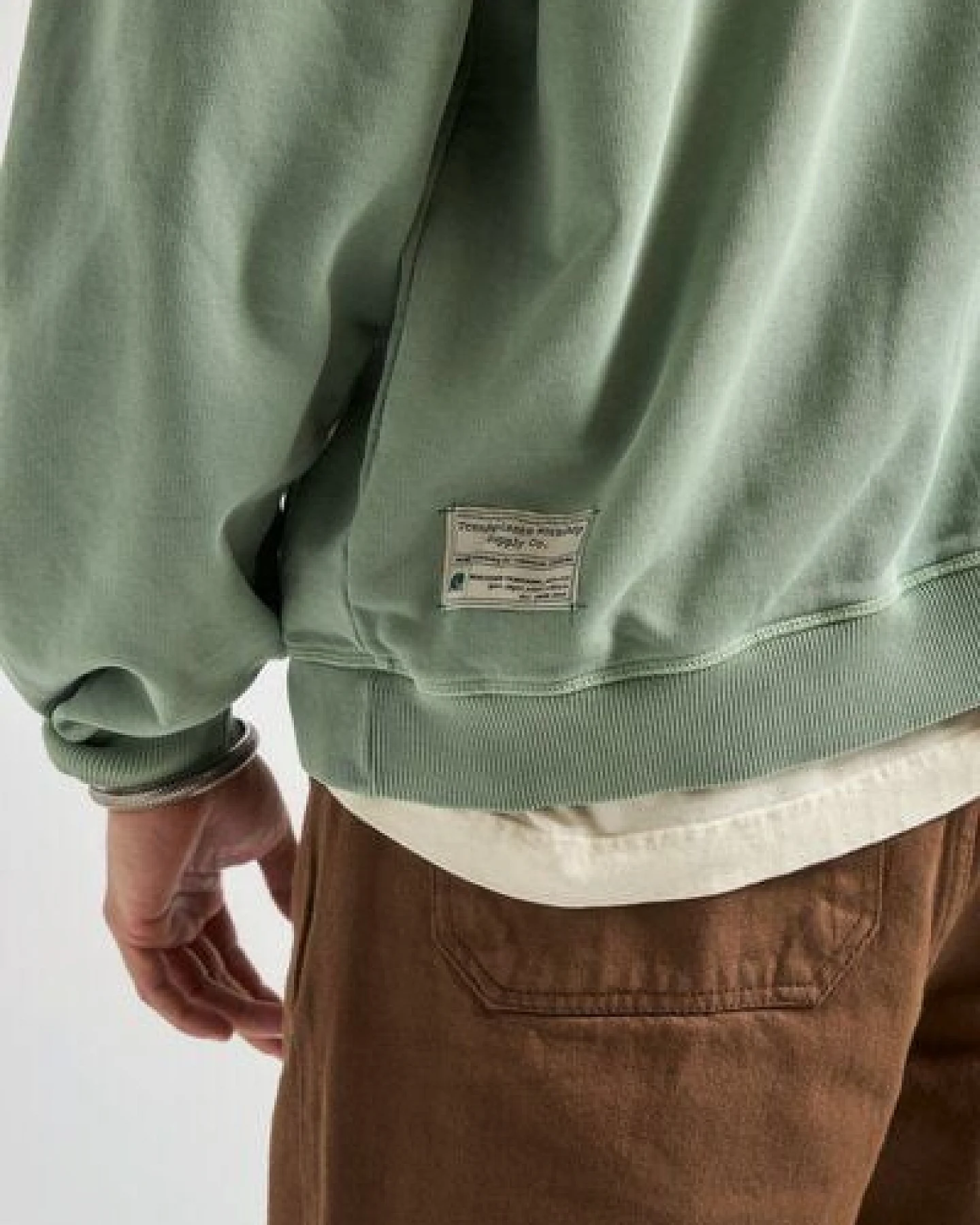 Trendsplant The Garage Sweatshirt Hedge Green – Ansicht 3