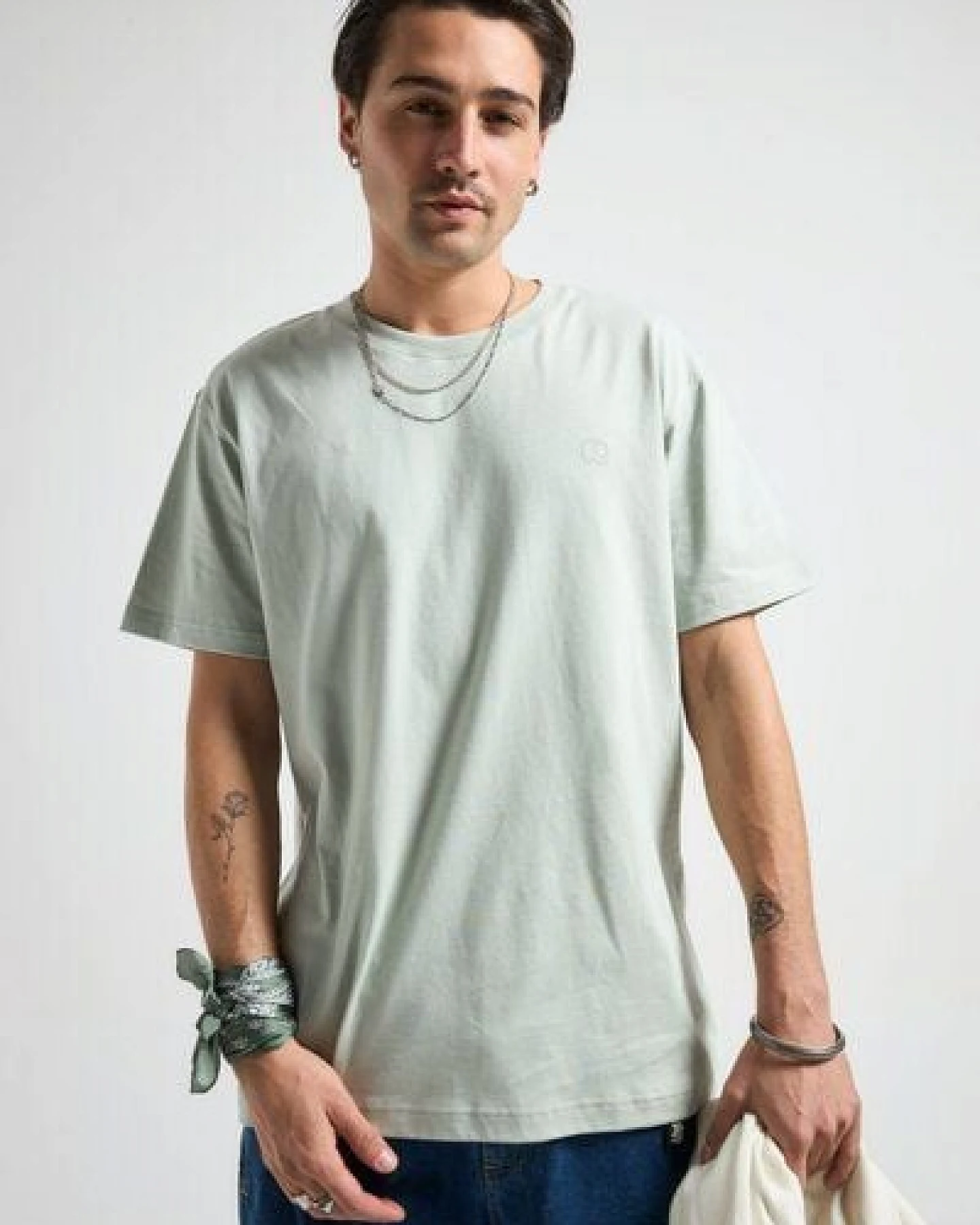 Trendsplant Essential T-Shirt Coastal Fog – Ansicht 3