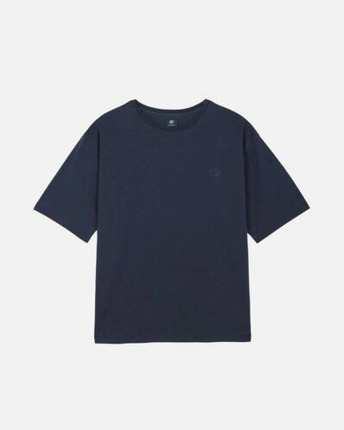 Trendsplant Essential Sunwashed Heavyweight Oversized T-Shirt Washed Navy – Ansicht 2
