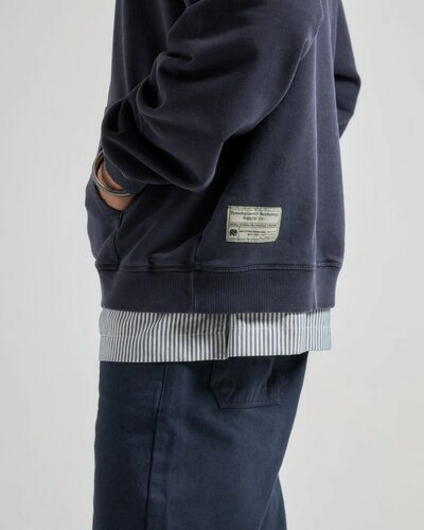 Trendsplant The Garage Sweatshirt Baritone Blue – Ansicht 3