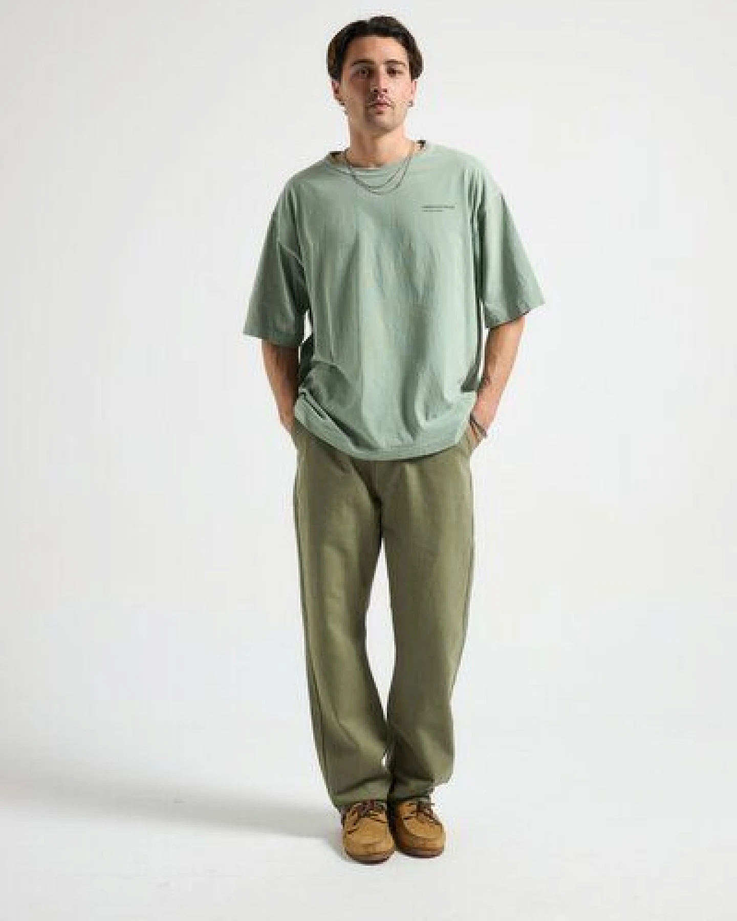 Trendsplant Core Oversized T-Shirt Hedge Green – Ansicht 3