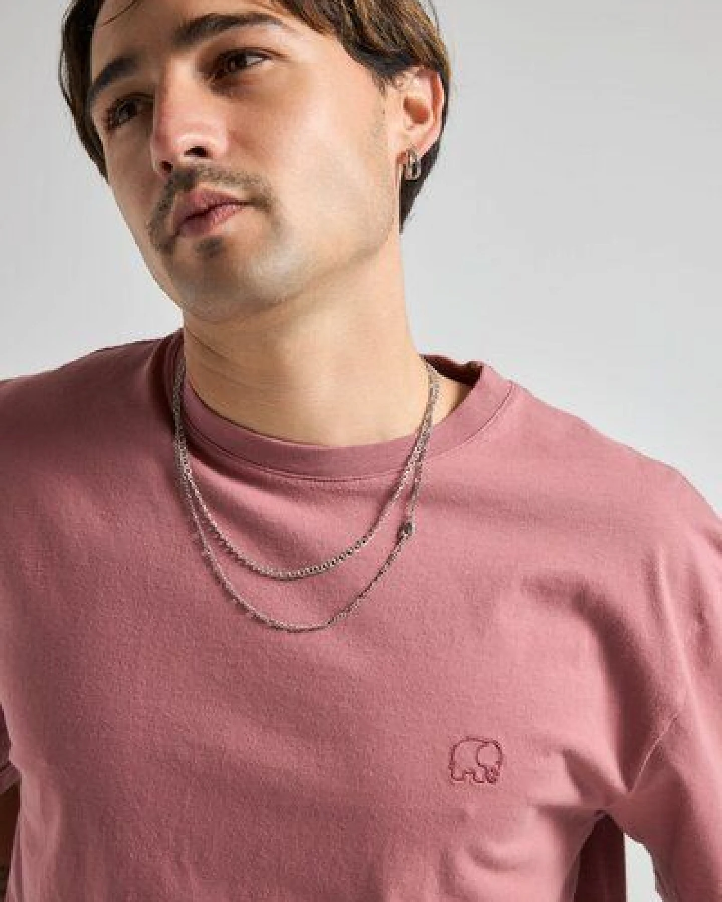 Trendsplant Essential Sunwashed T-Shirt Deco Rose – Ansicht 4